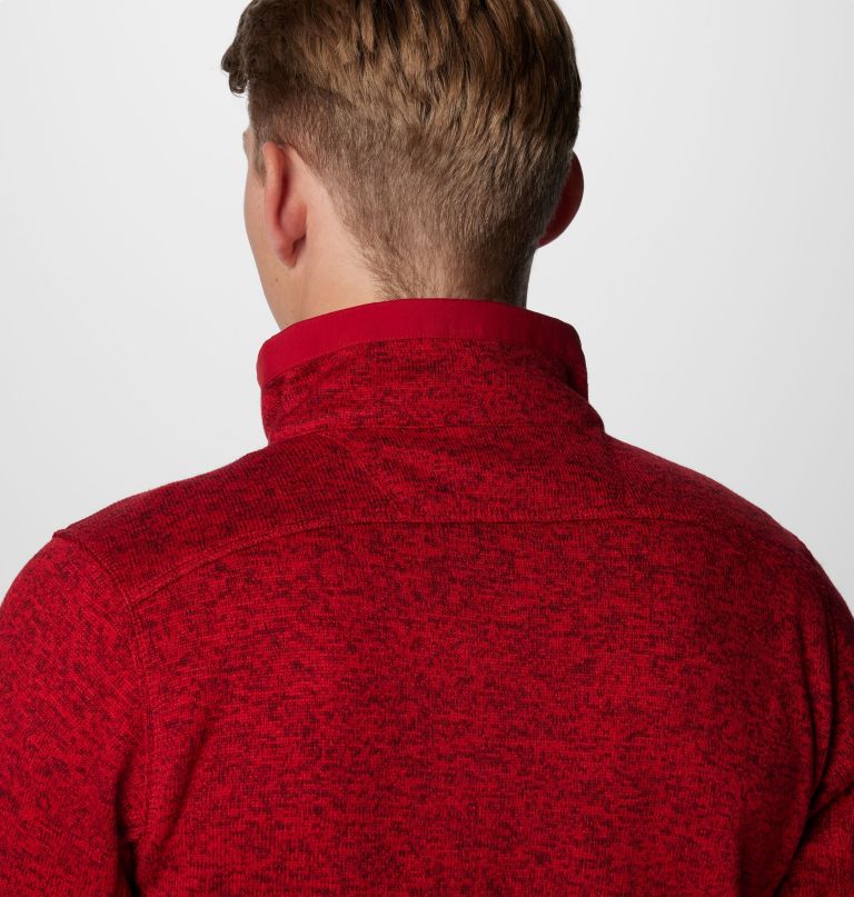 miesten collegiate sweater weather fleece half zip -pusero - alabama