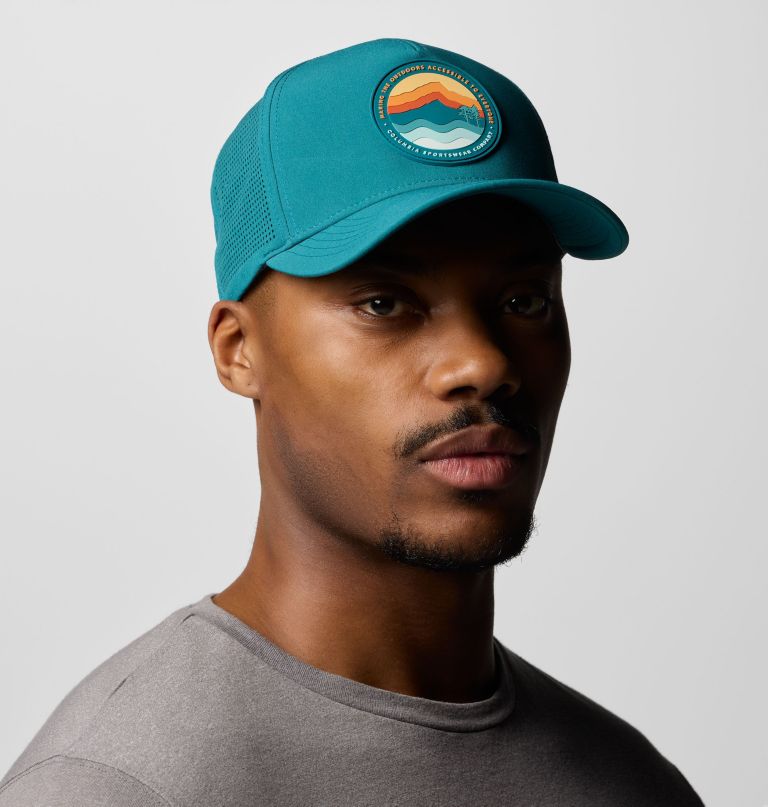 mountaincap 3d stretch -lippis nappikiinnityksellä
