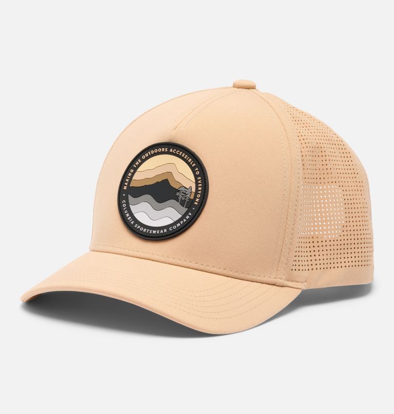 mountaincap 3d stretch -lippis nappikiinnityksellä