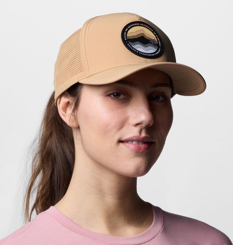 mountaincap 3d stretch -lippis nappikiinnityksellä