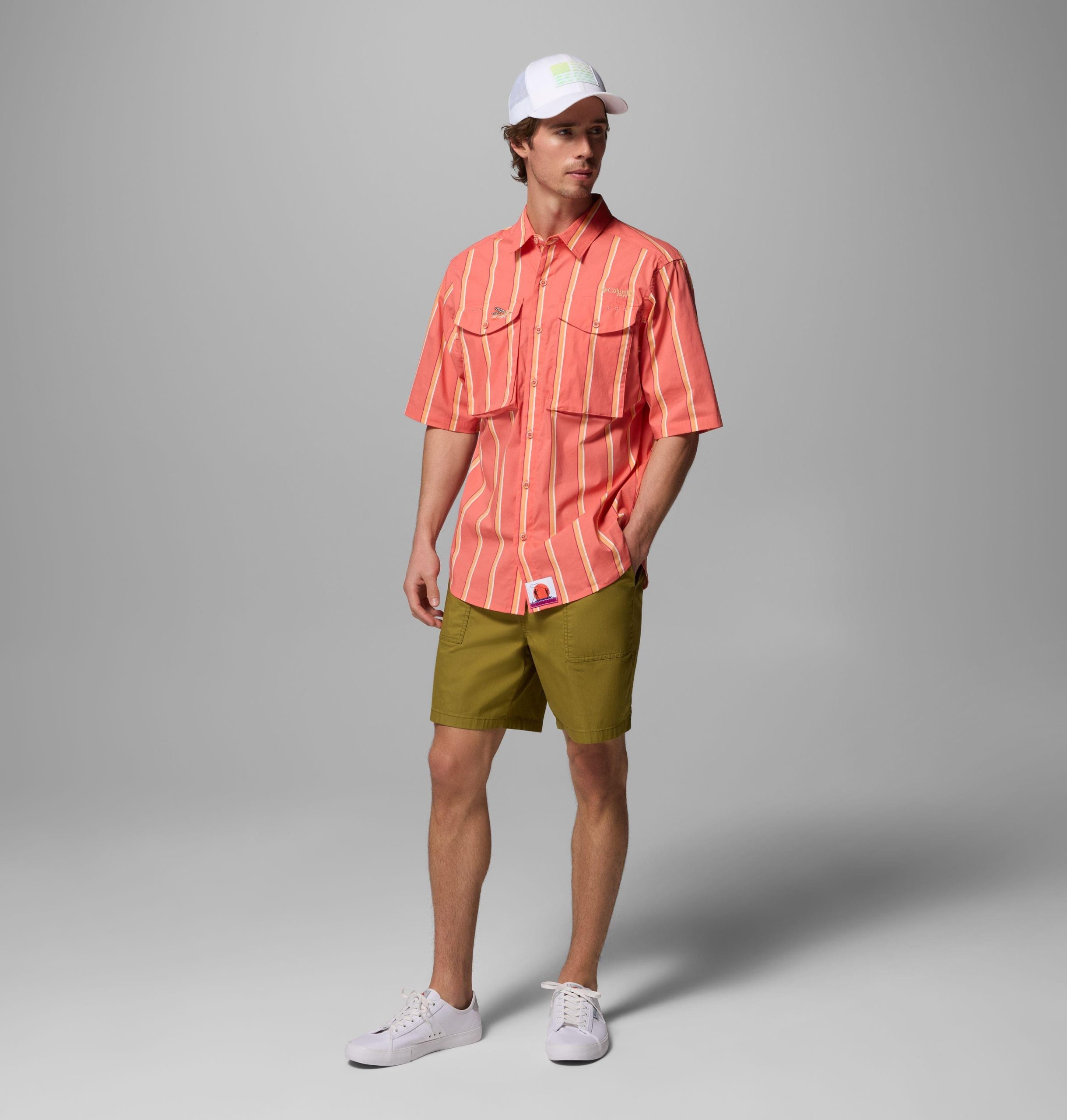 miesten pfg bonefish -tasashortsit