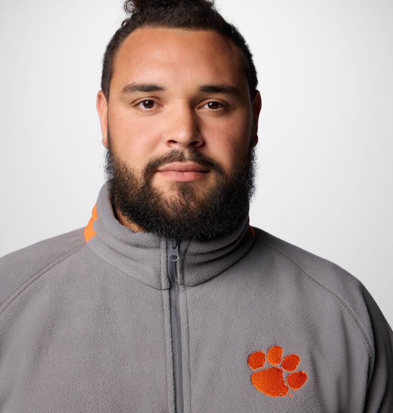 miesten collegiate flanker iv -fleecetakki - clemson - iso