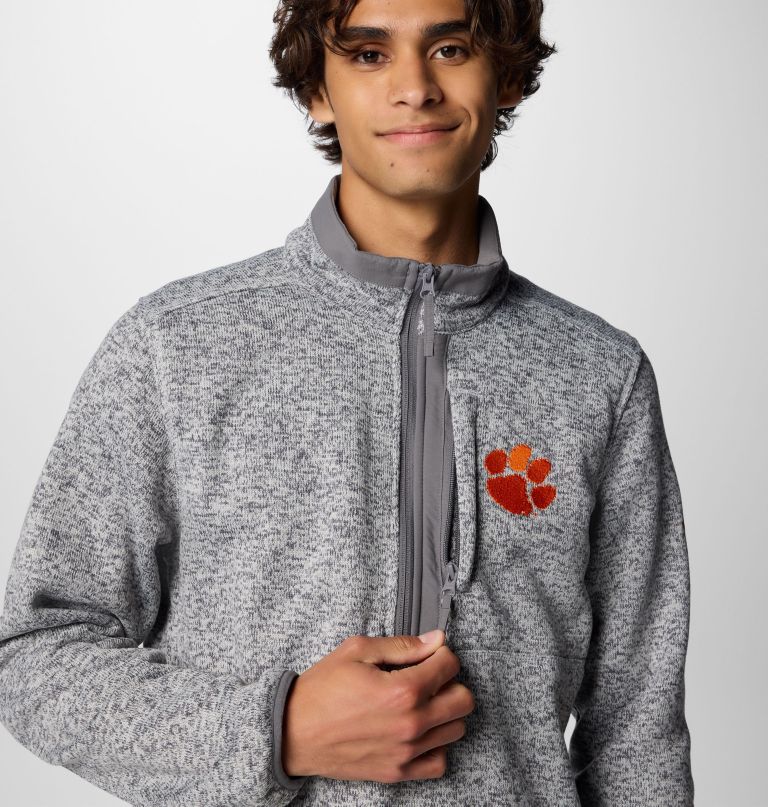 miesten collegiate sweater weather fleece half zip -pusero - clemson
