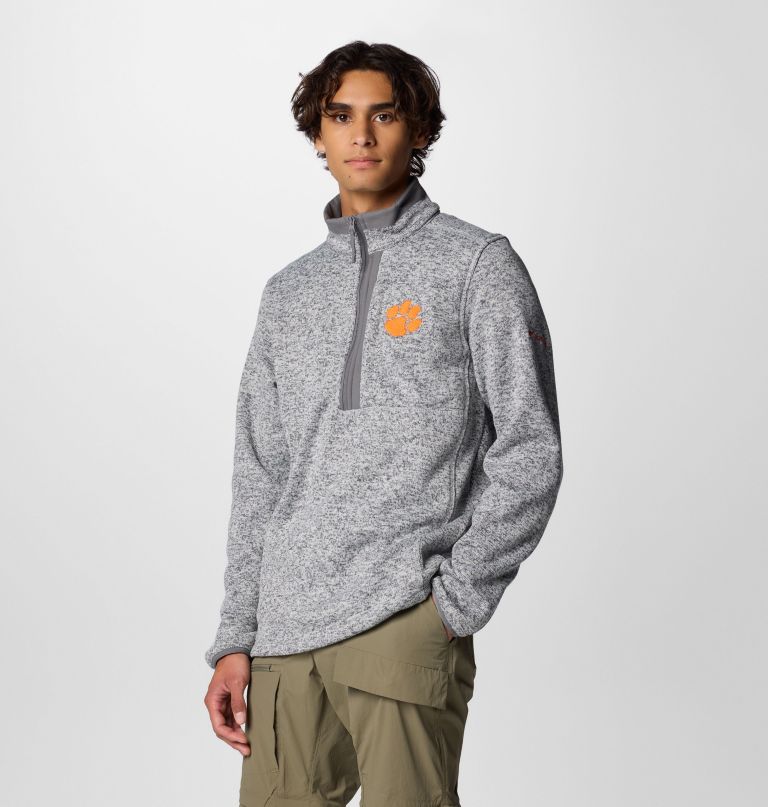 miesten collegiate sweater weather fleece half zip -pusero - clemson