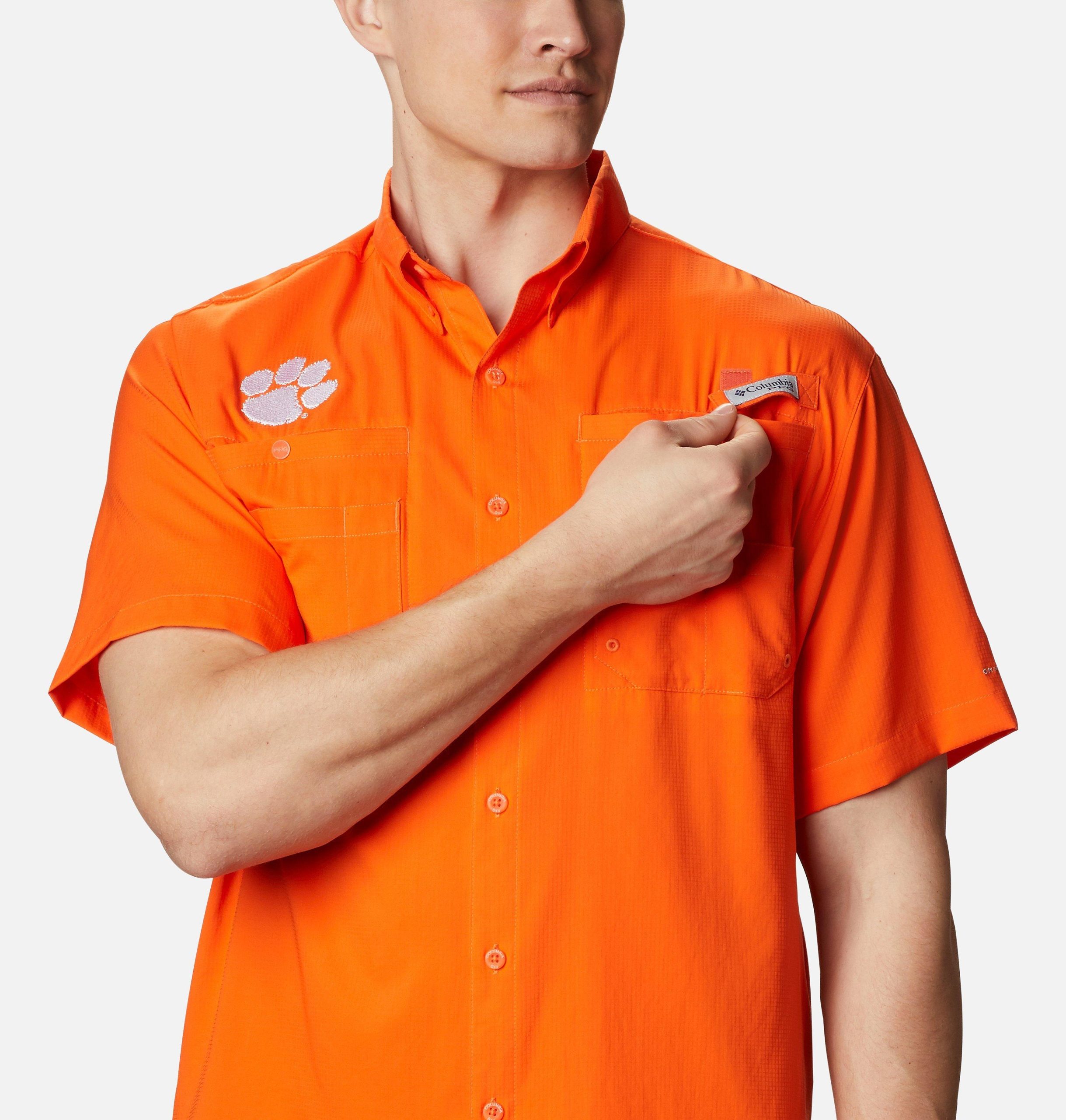 miesten collegiate pfg tamiami -lyhythihainen paita - clemson