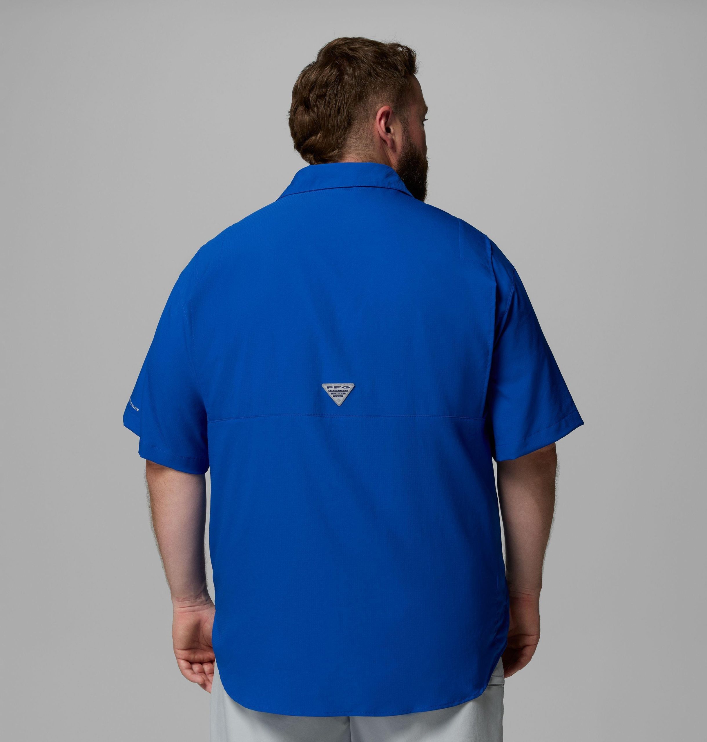 miesten collegiate pfg tamiami -lyhythihainen paita - iso - florida