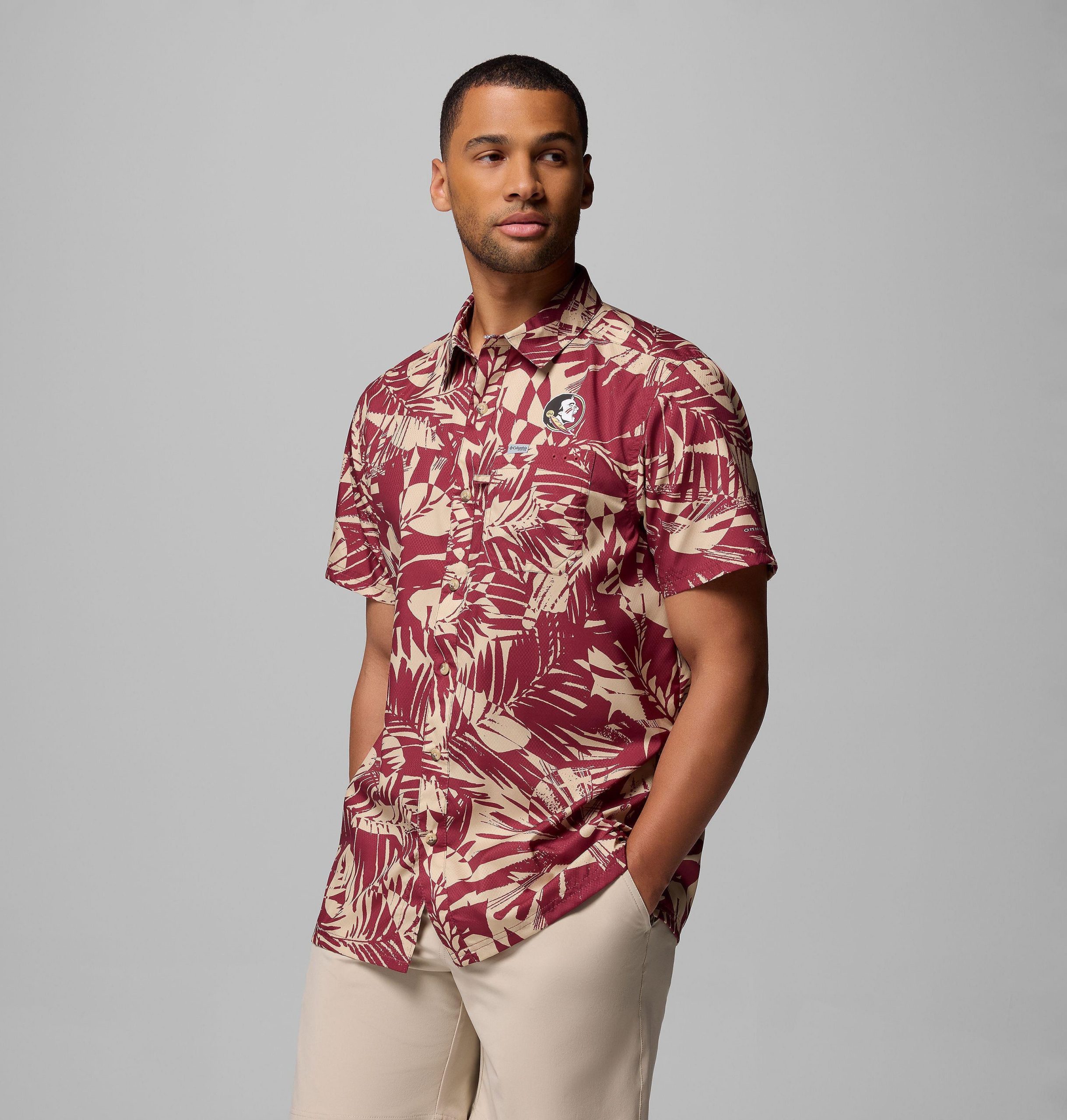 miesten collegiate pfg super slack tide -paita - florida state