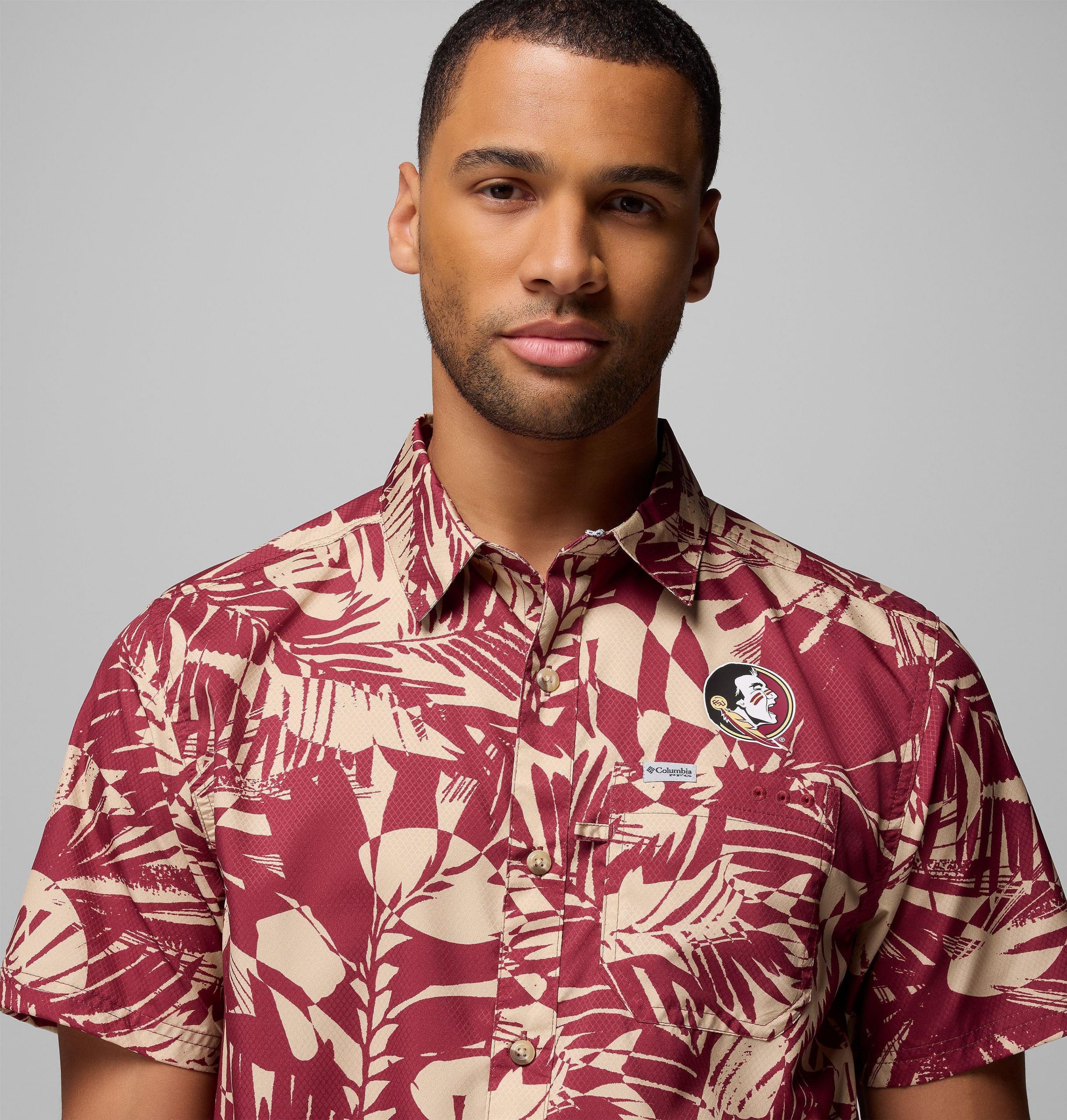 miesten collegiate pfg super slack tide -paita - florida state