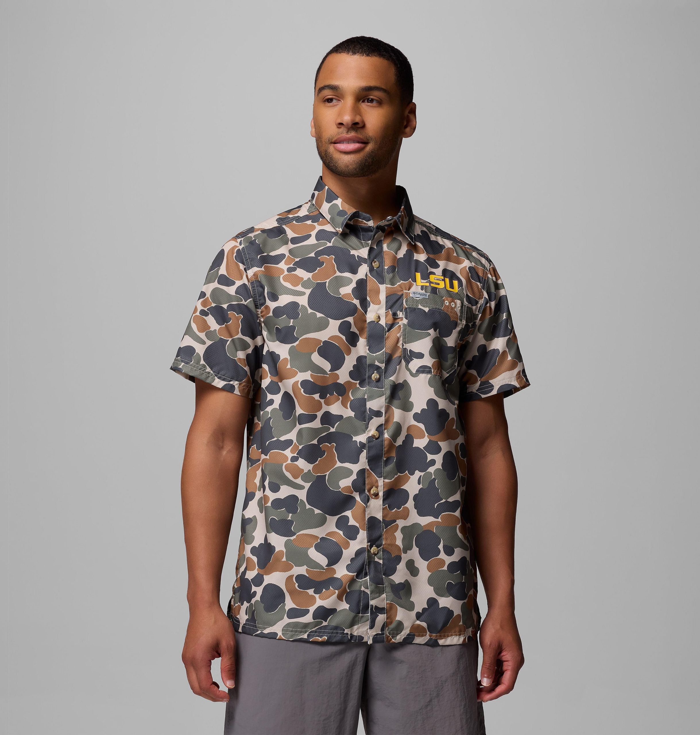 miesten collegiate pfg super slack tide -paita - lsu