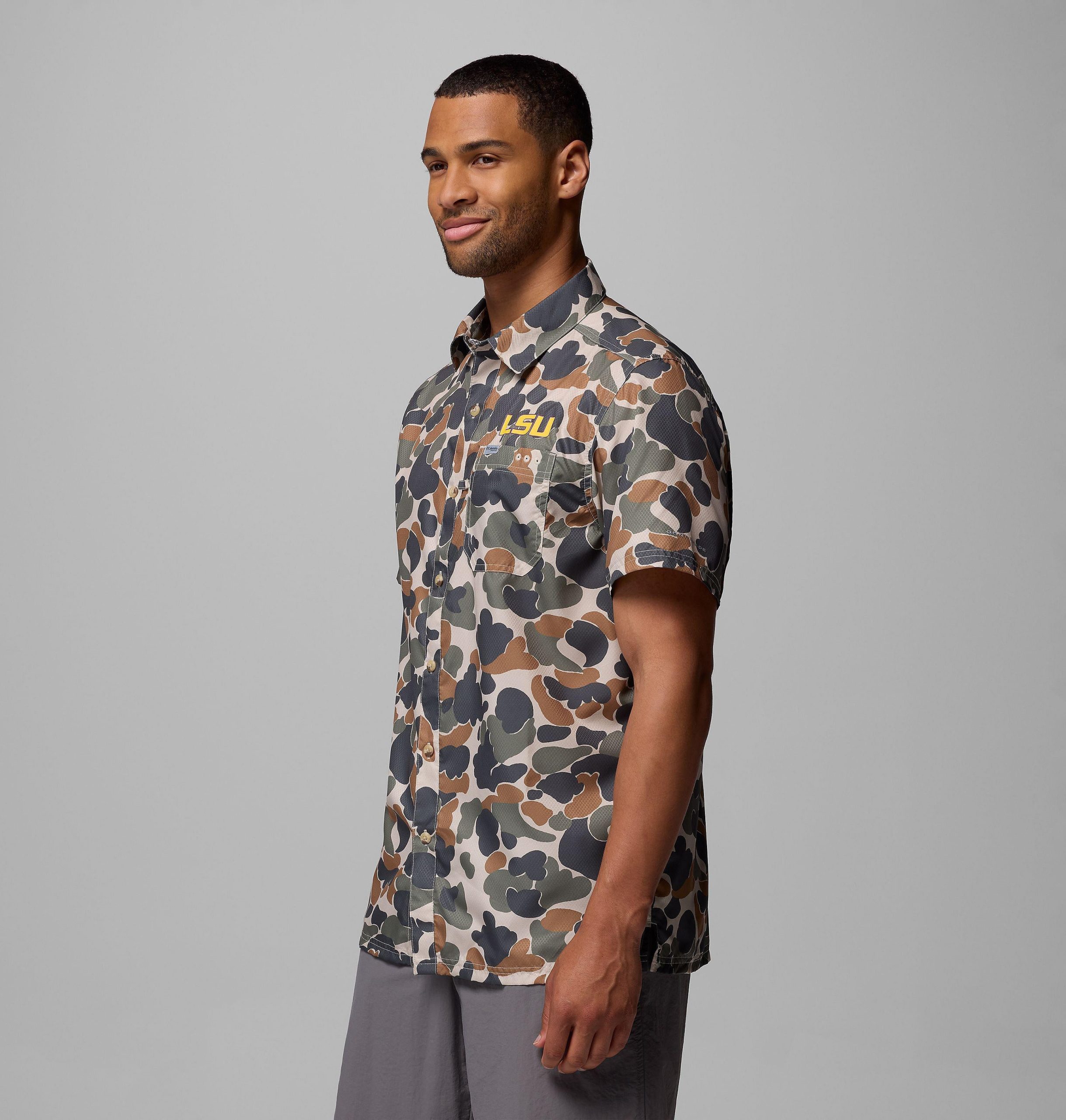 miesten collegiate pfg super slack tide -paita - lsu