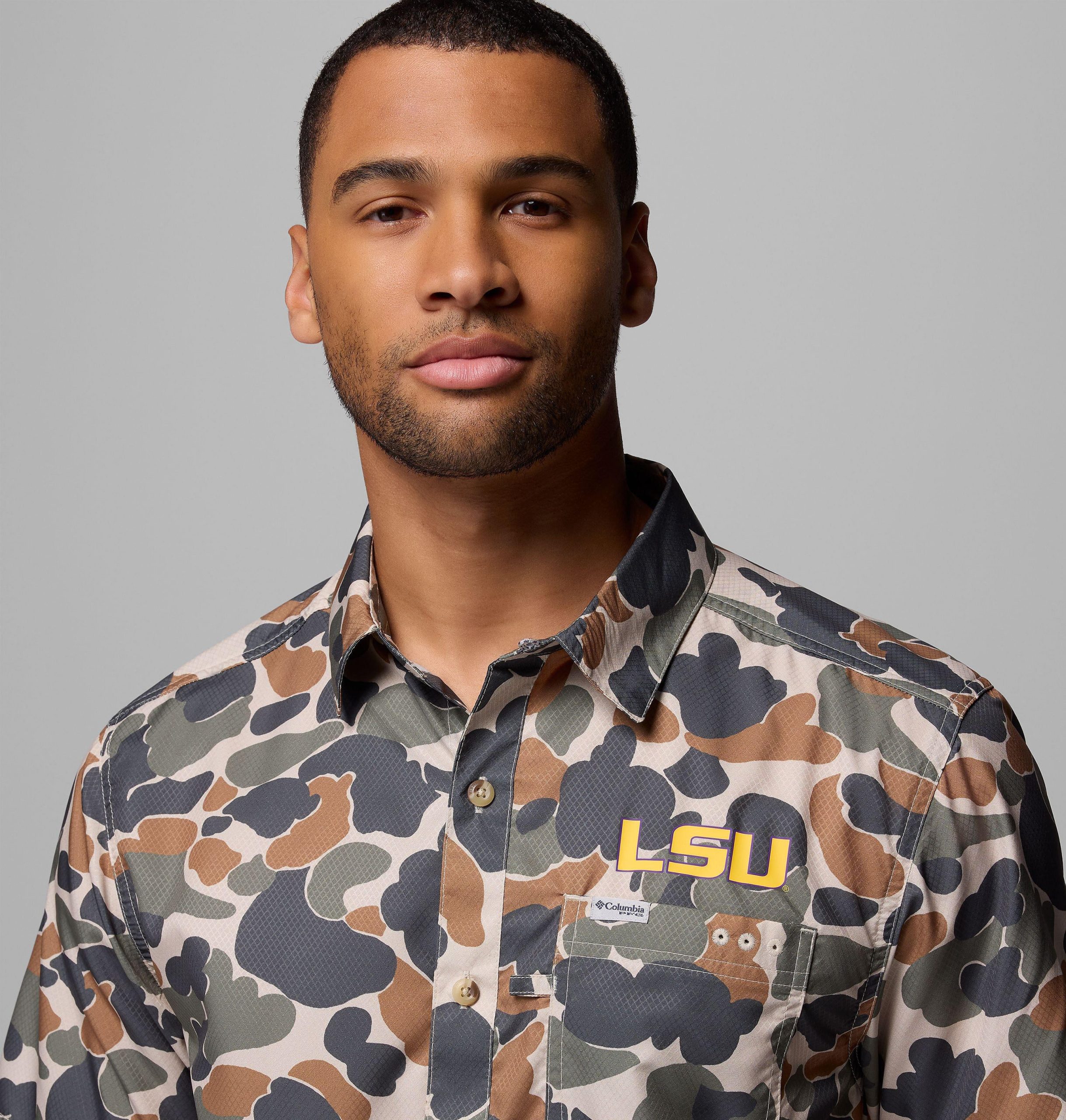 miesten collegiate pfg super slack tide -paita - lsu