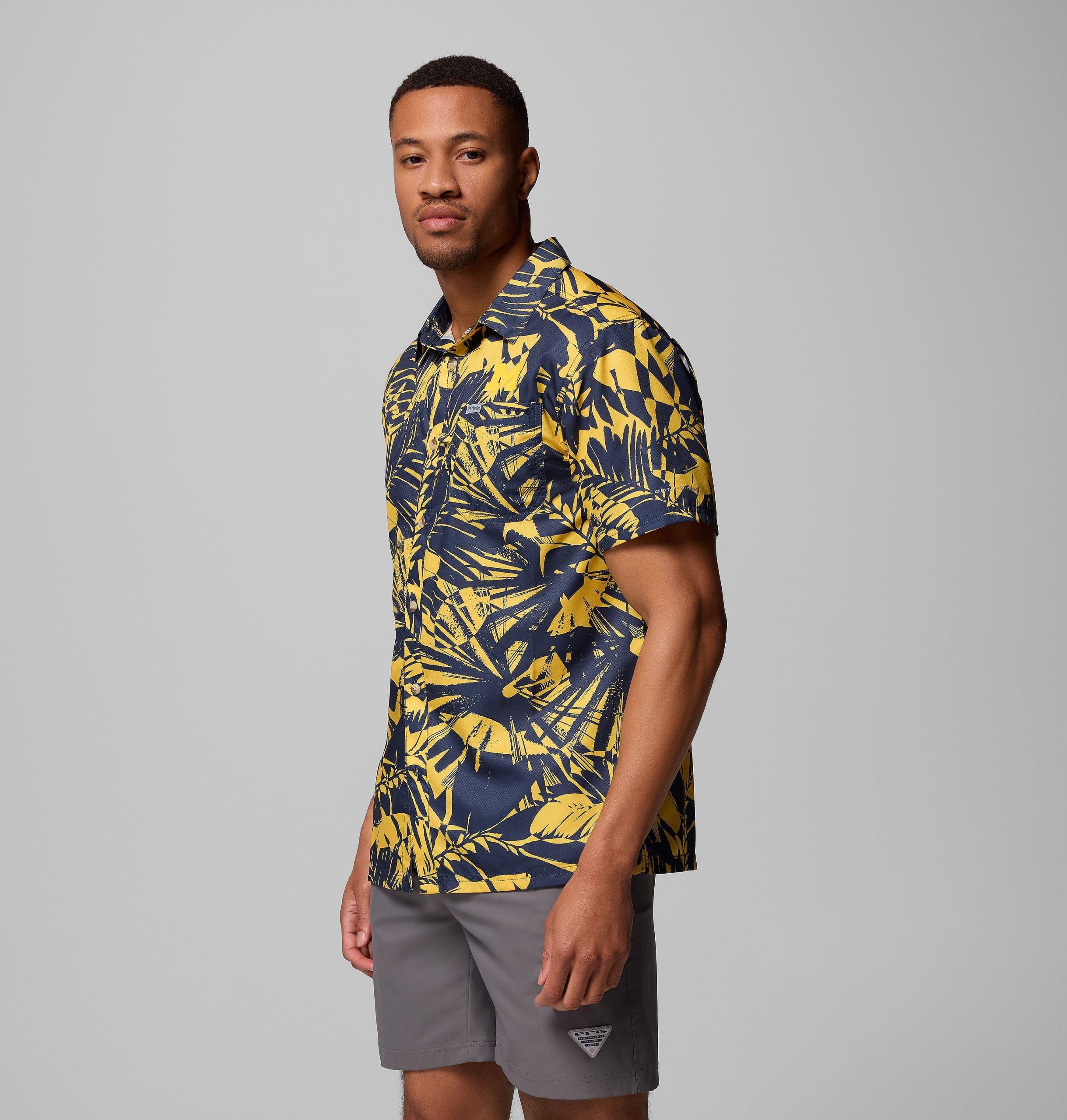 miesten collegiate pfg super slack tide -paita - michigan