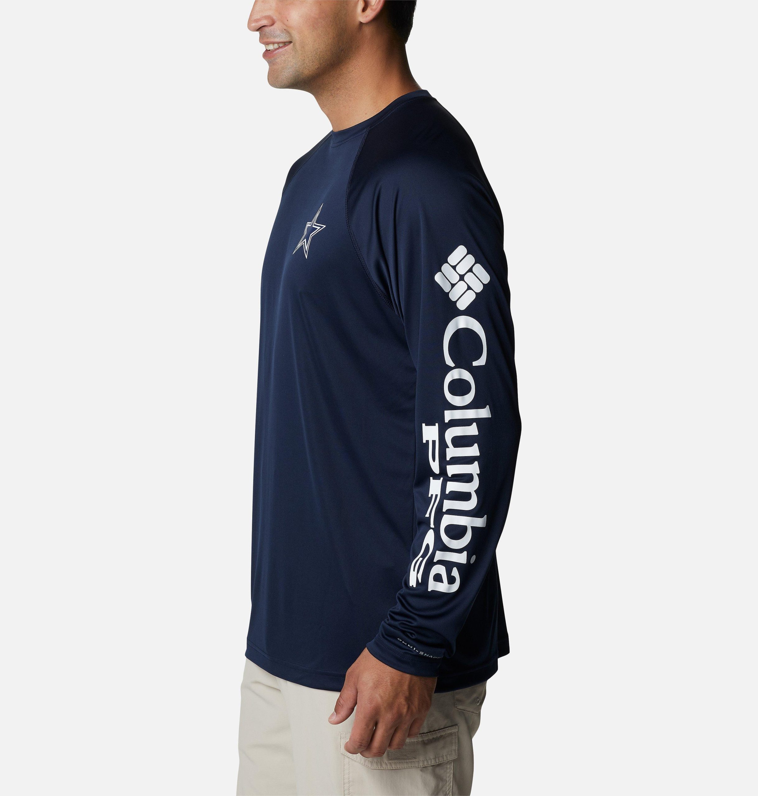 miesten pfg terminal tackle pitkähihainen paita - dallas cowboys