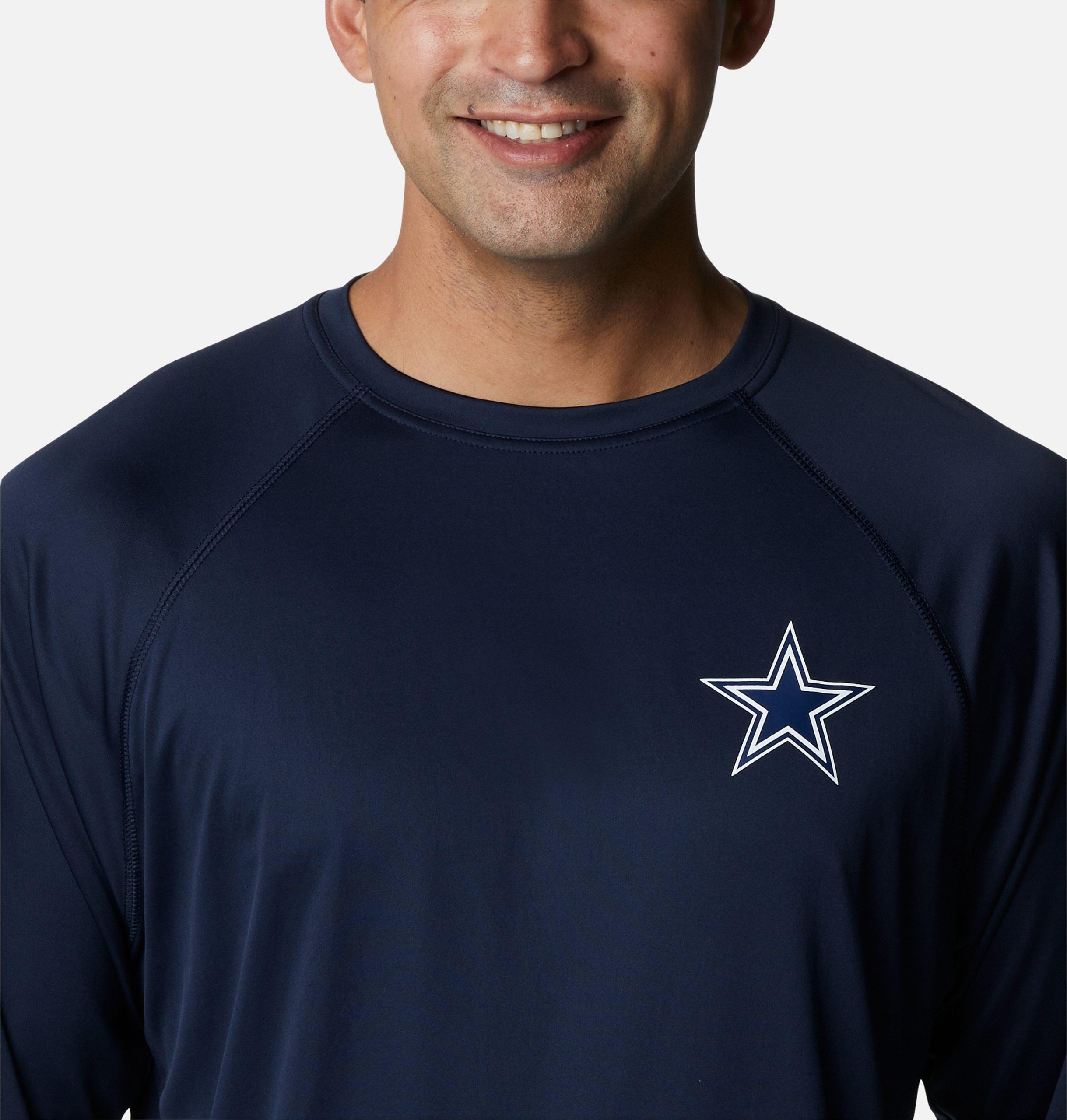 miesten pfg terminal tackle pitkähihainen paita - dallas cowboys
