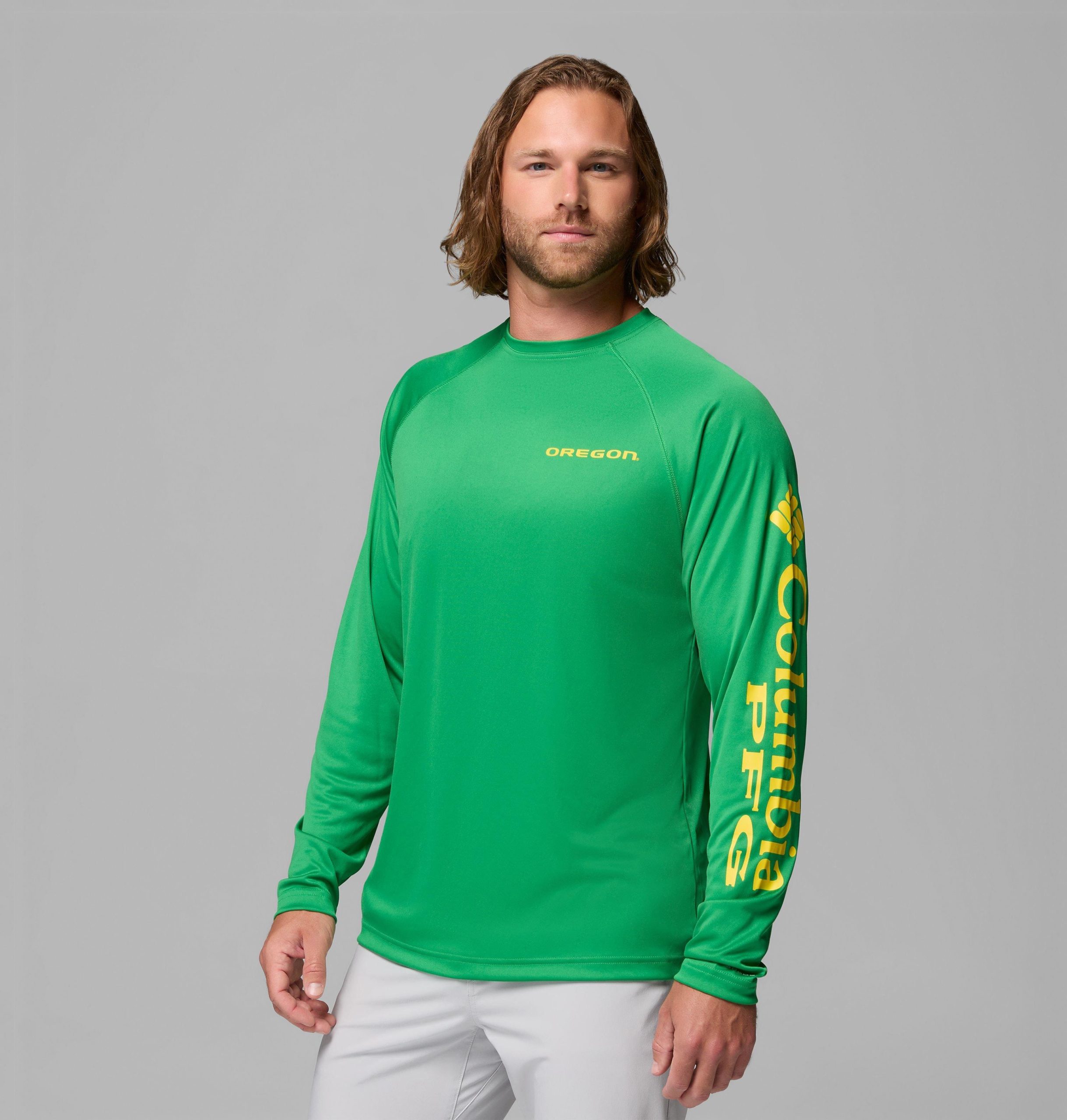miesten collegiate pfg terminal tackle pitkähihainen paita - oregon