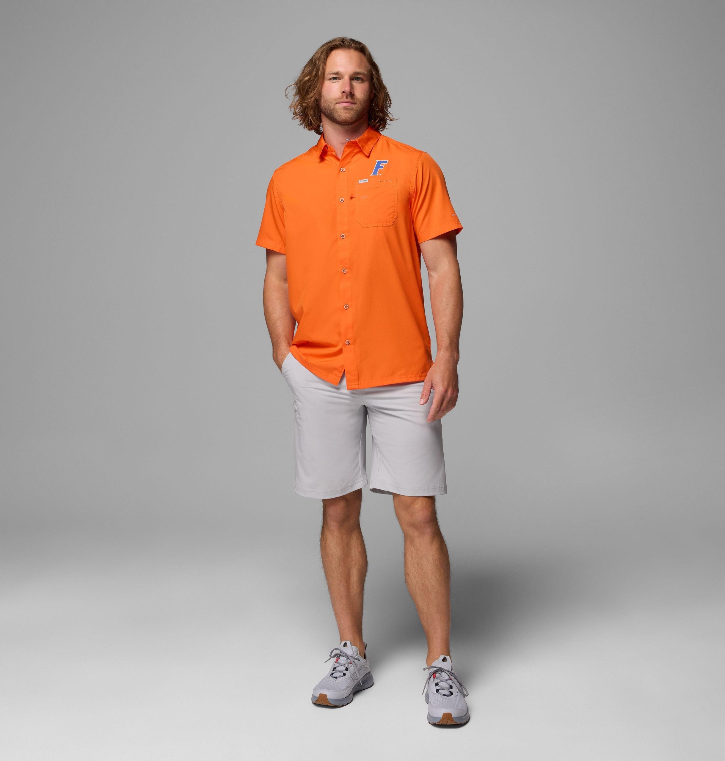 miesten collegiate pfg slack tide camp -paita - florida