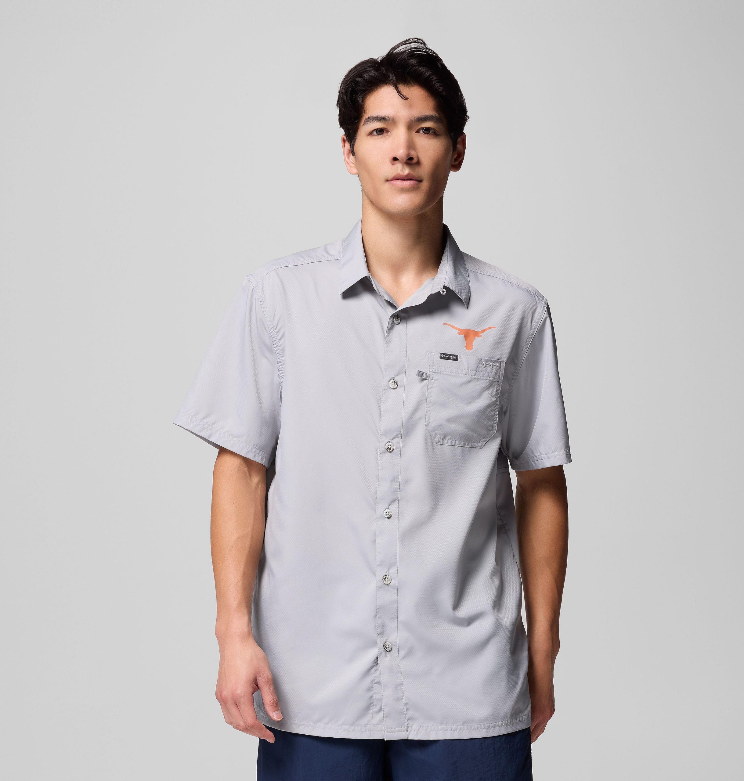 miesten collegiate pfg slack tide camp -paita - texas