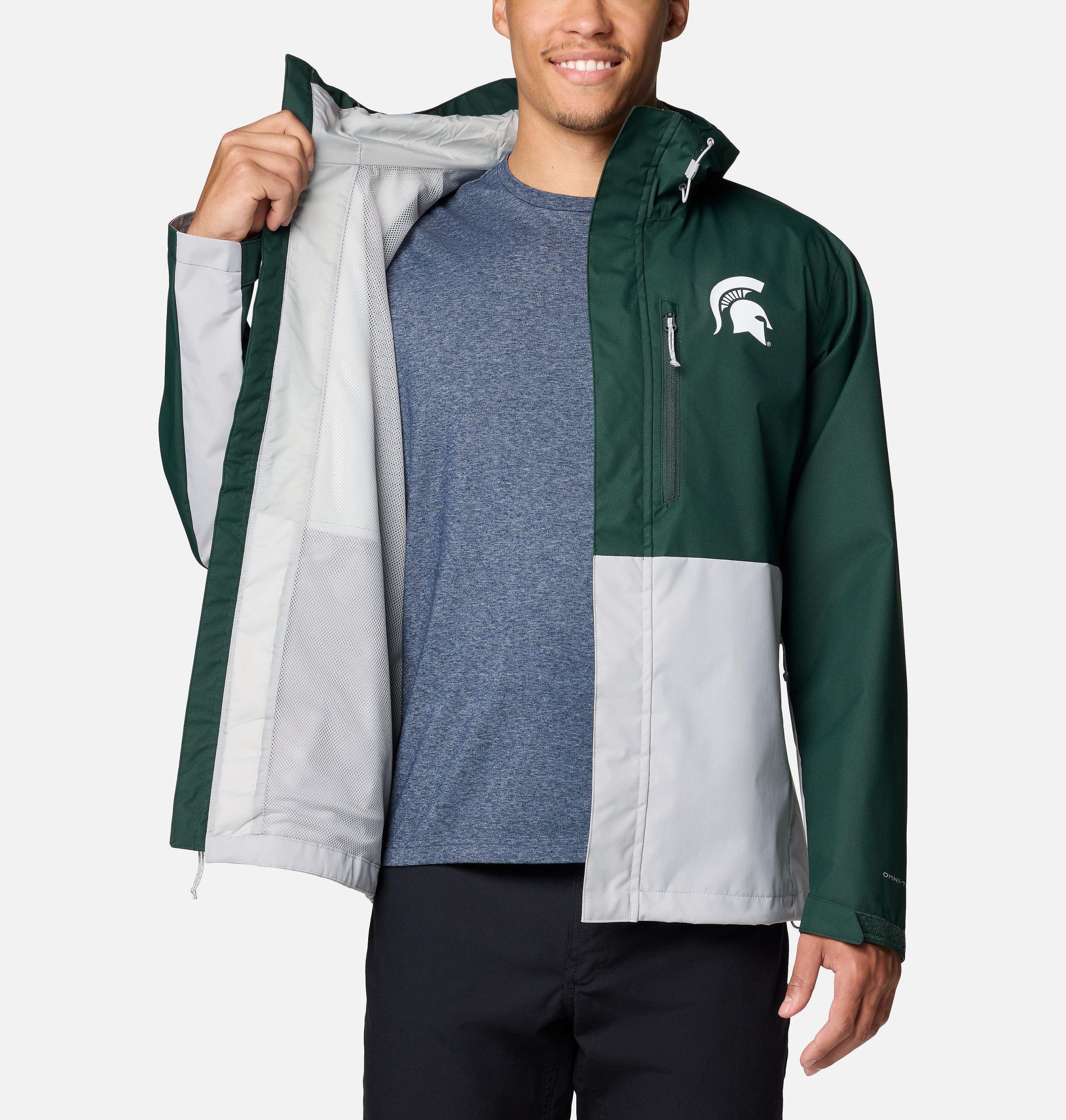 miesten college field bound -takki - michigan state