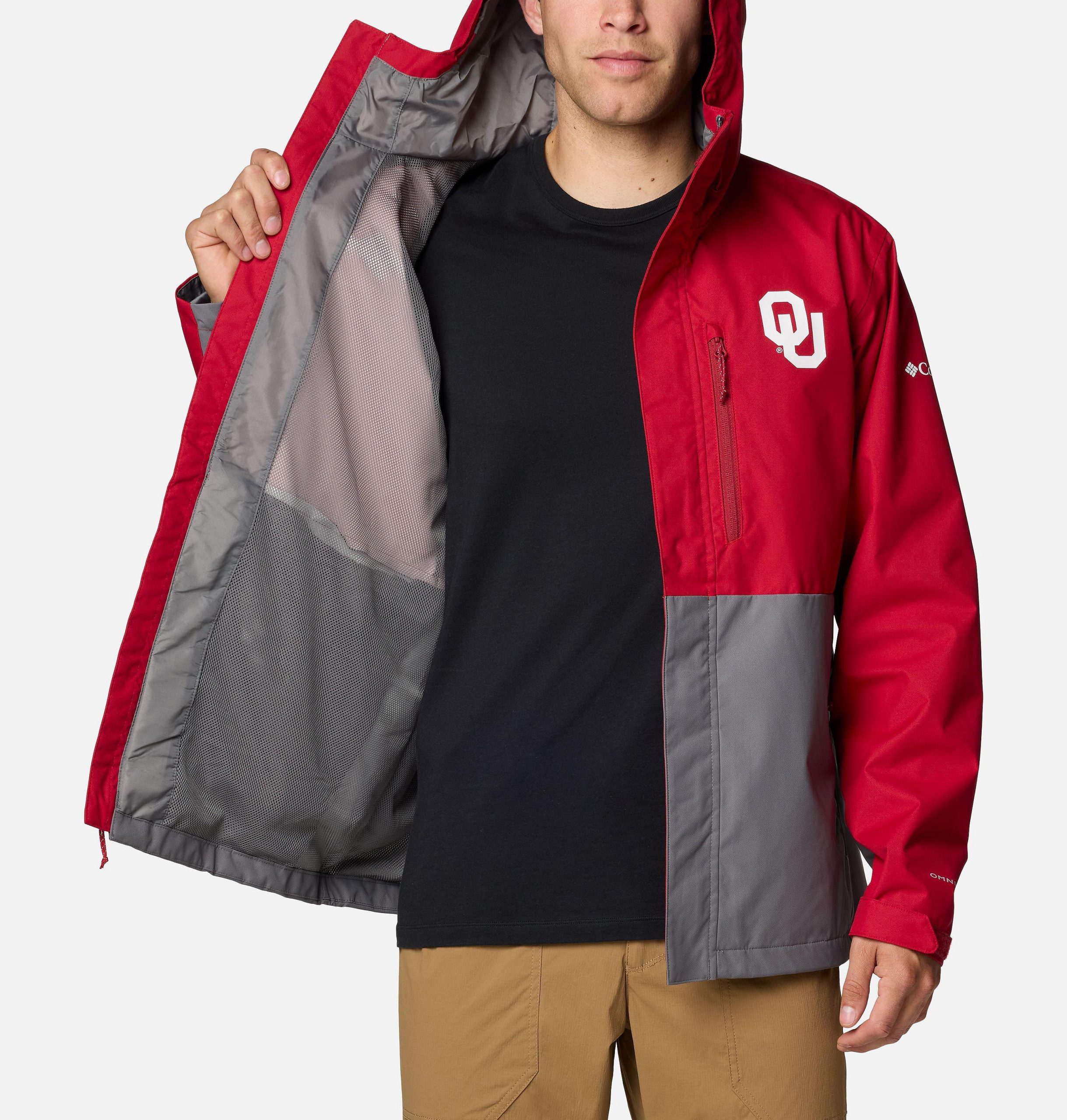 miesten college field bound -takki - oklahoma