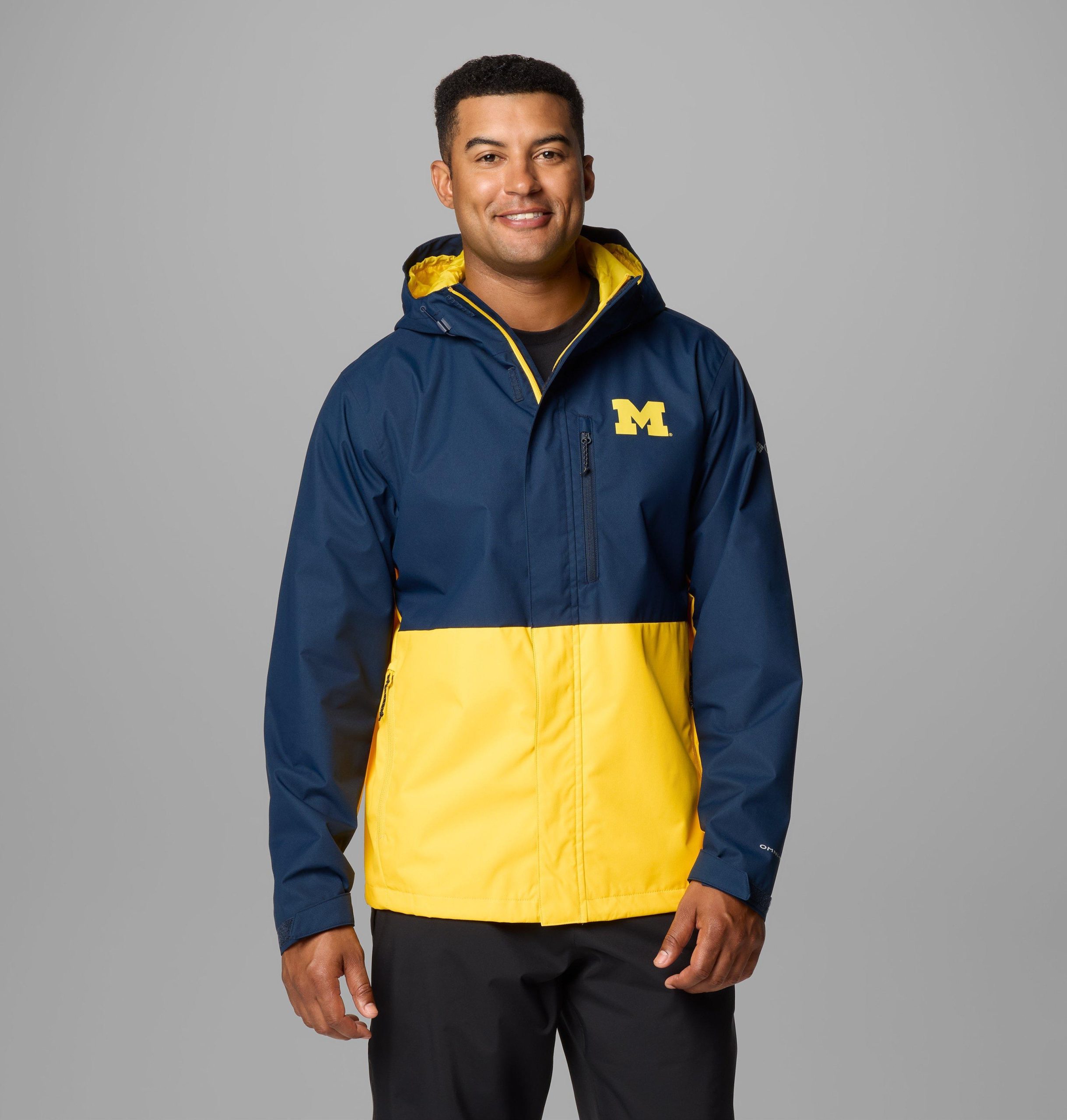 miesten collegiate field bound -takki - michigan