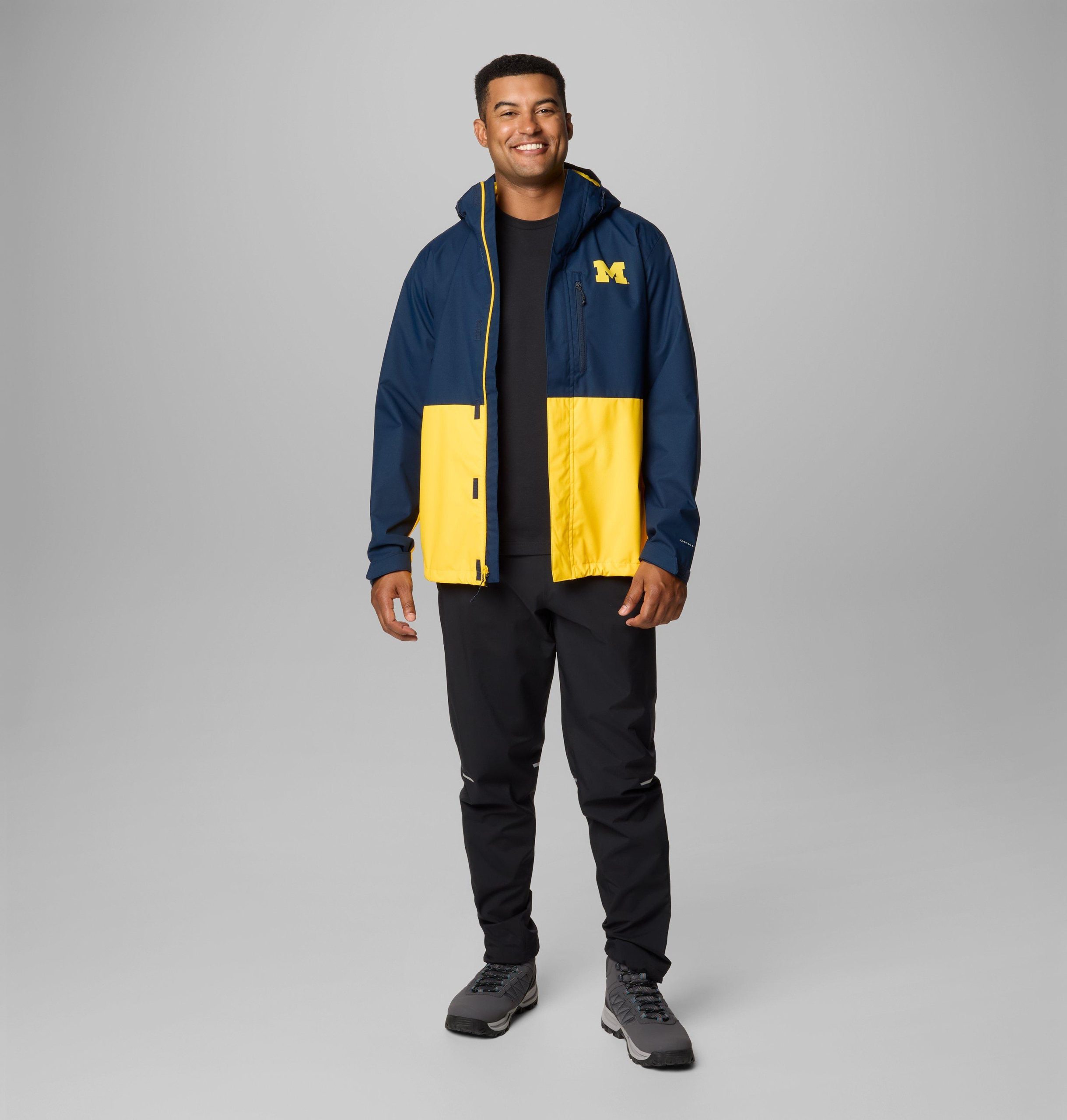 miesten collegiate field bound -takki - michigan
