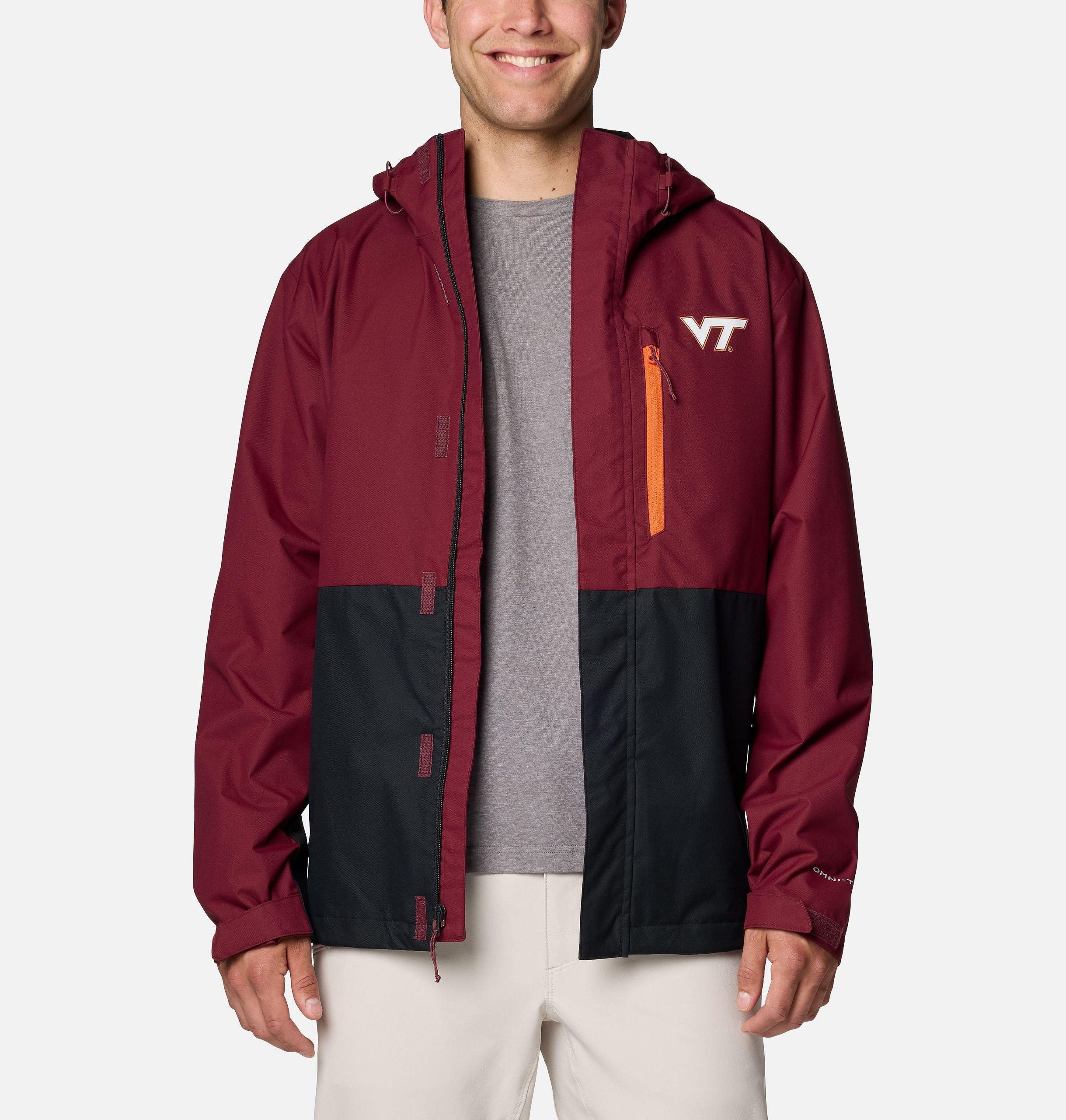 miesten collegiate field bound -takki - virginia tech