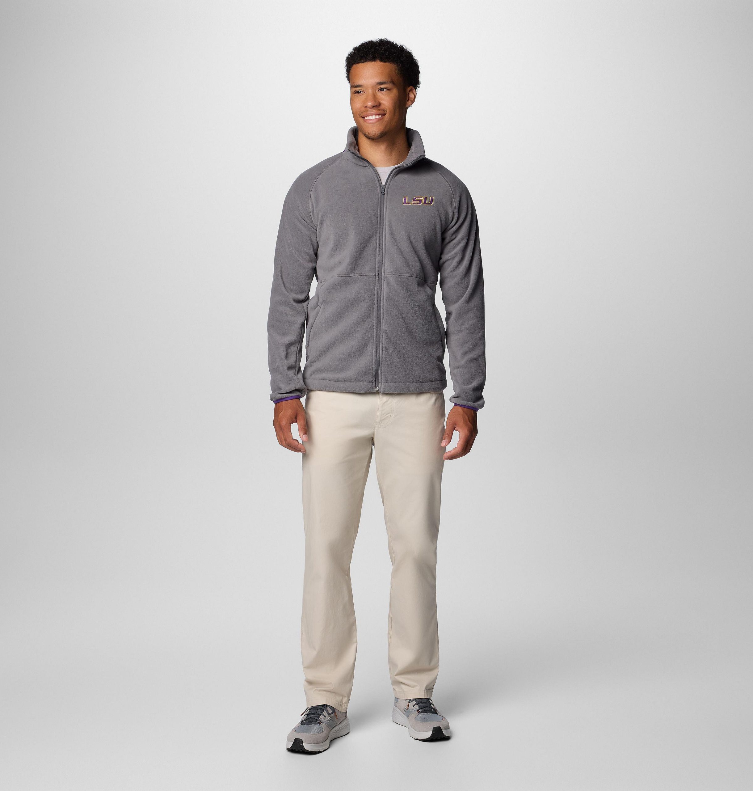 miesten collegiate flanker iv -fleecetakki - lsu
