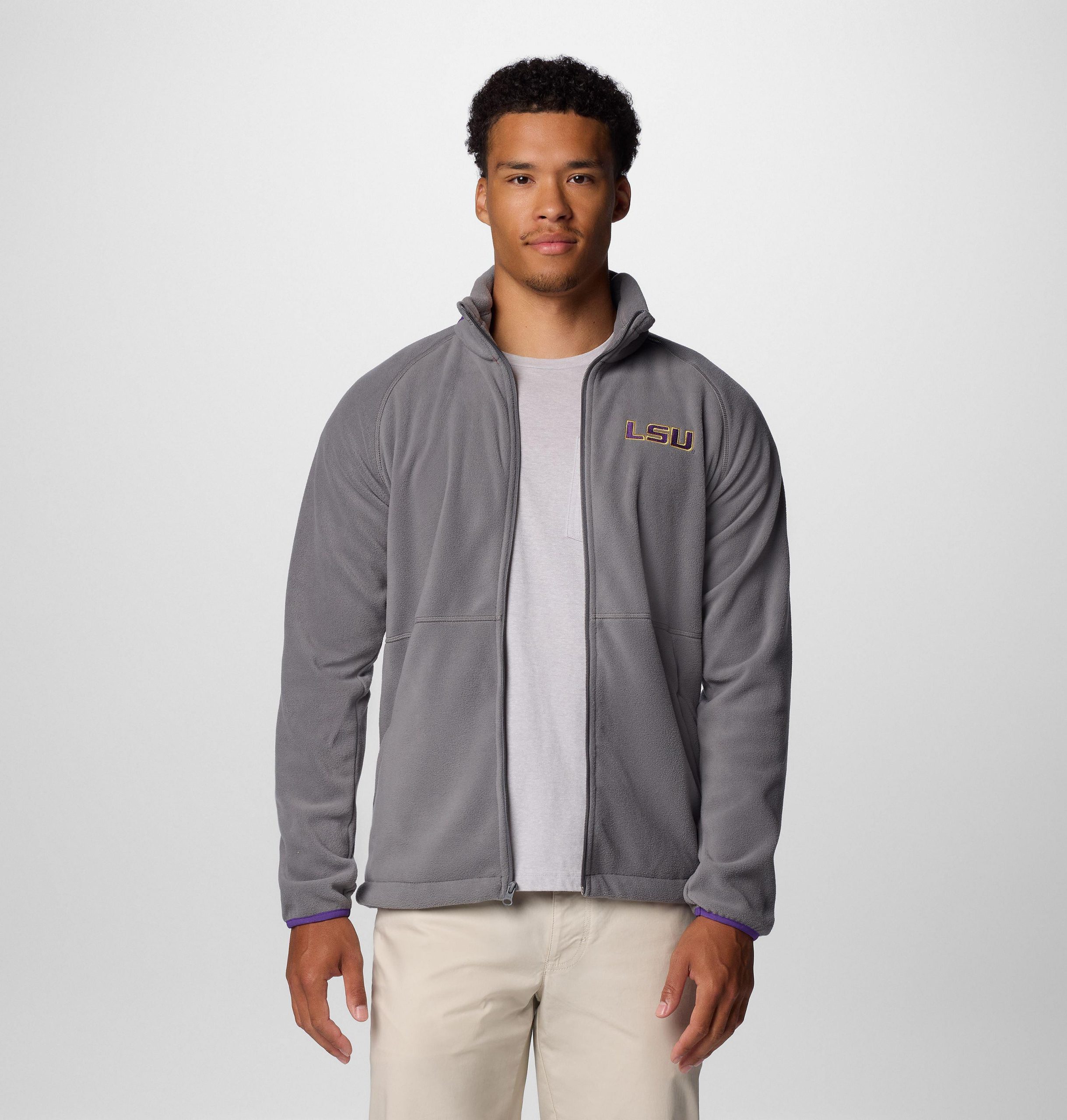 miesten collegiate flanker iv -fleecetakki - lsu