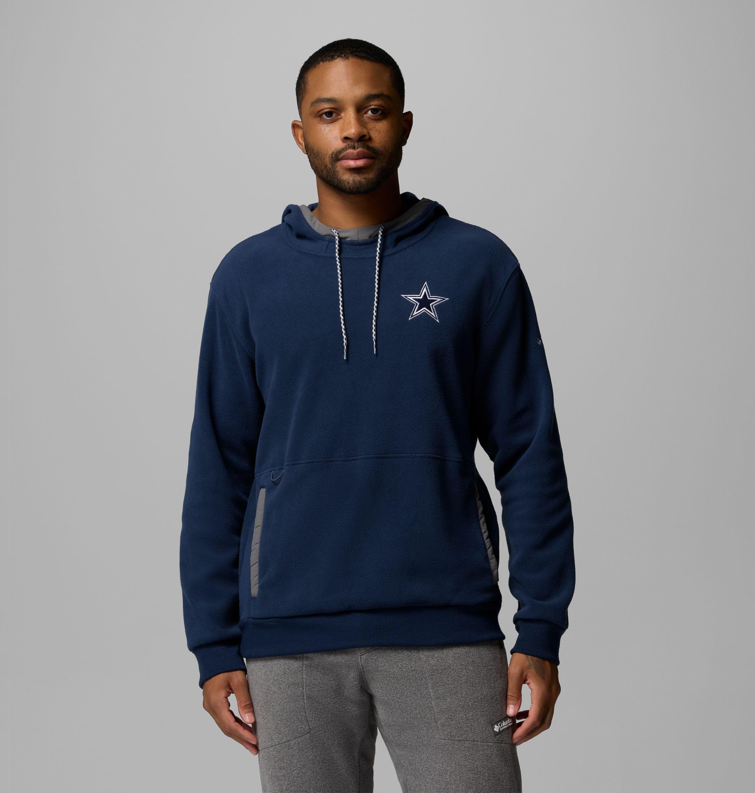miesten flanker fleece -huppari - dallas cowboys