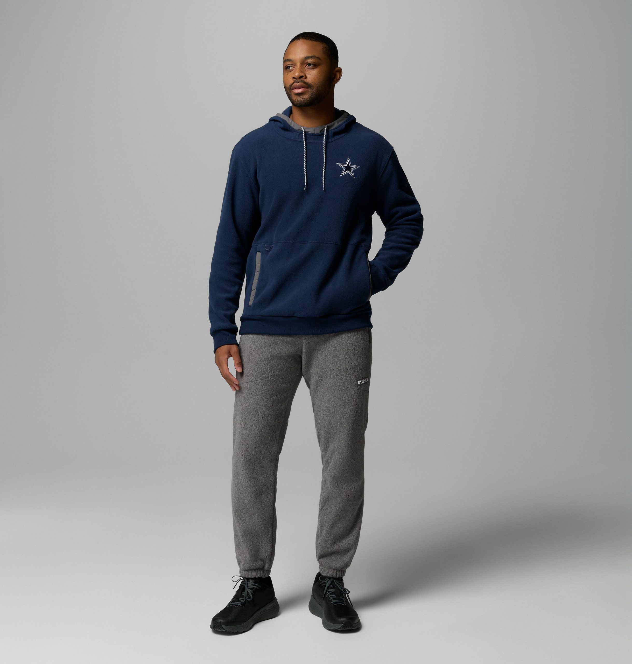 miesten flanker fleece -huppari - dallas cowboys