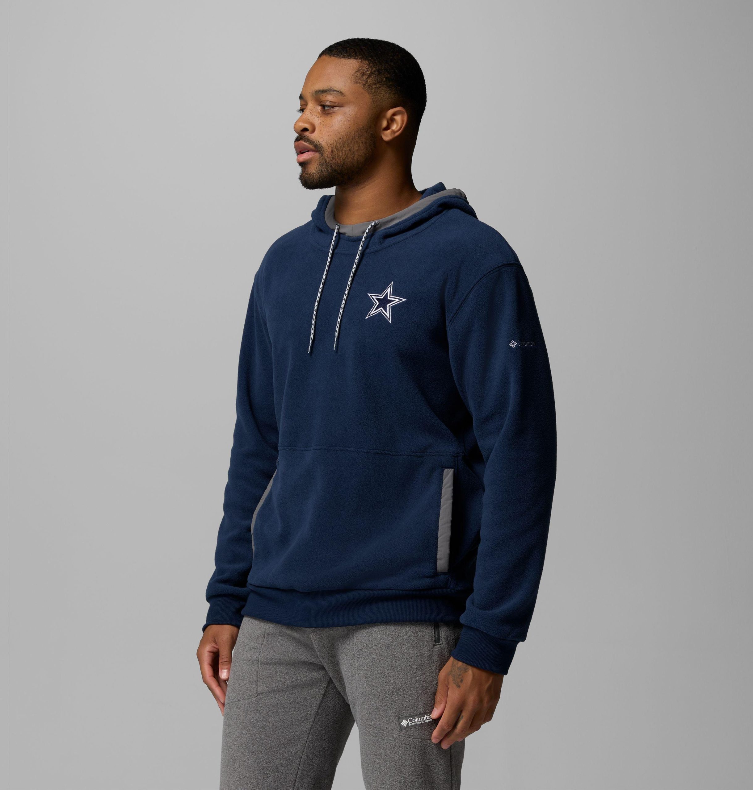 miesten flanker fleece -huppari - dallas cowboys
