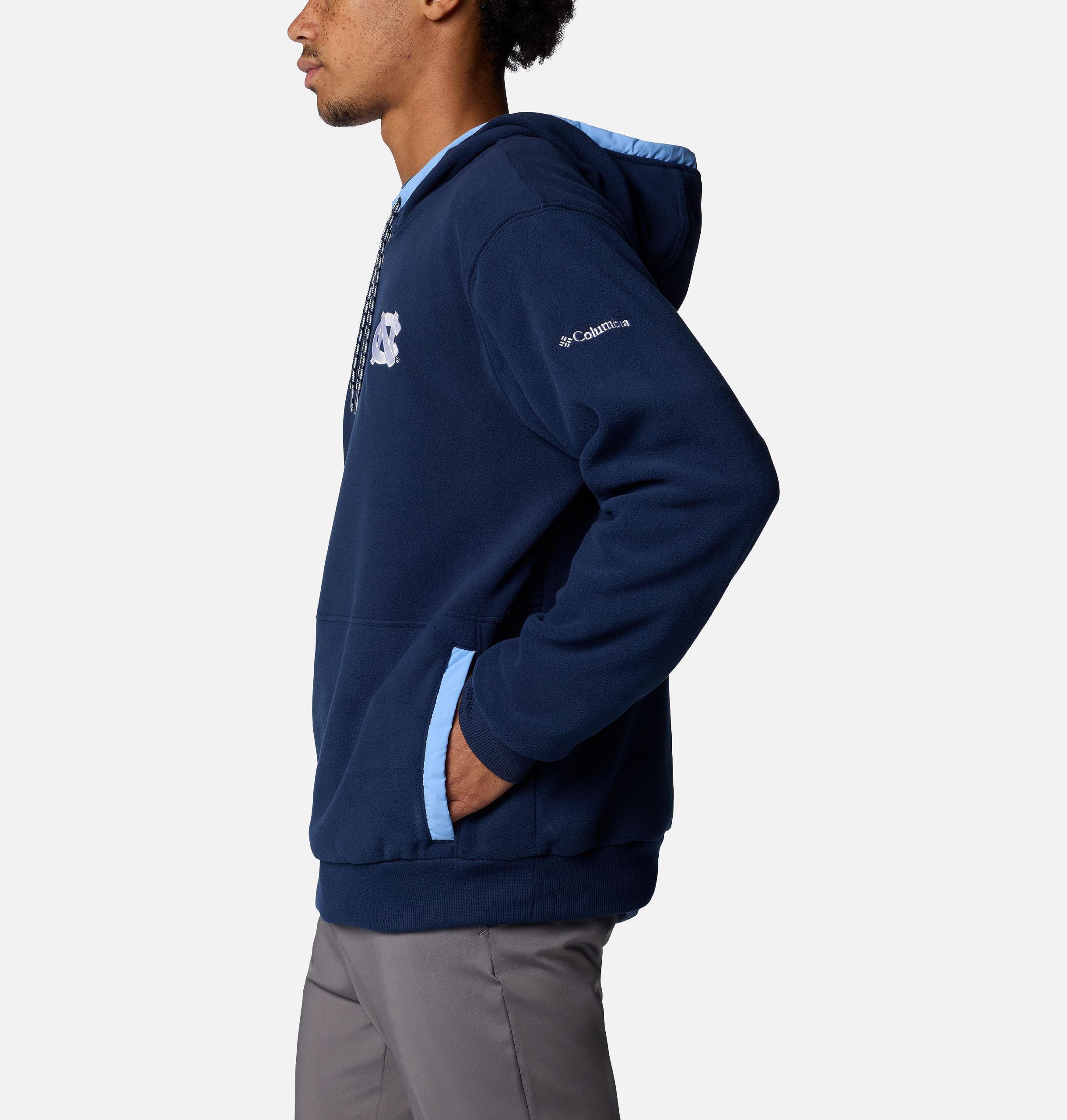 miesten collegiate flanker fleece -huppari - pohjois-carolina