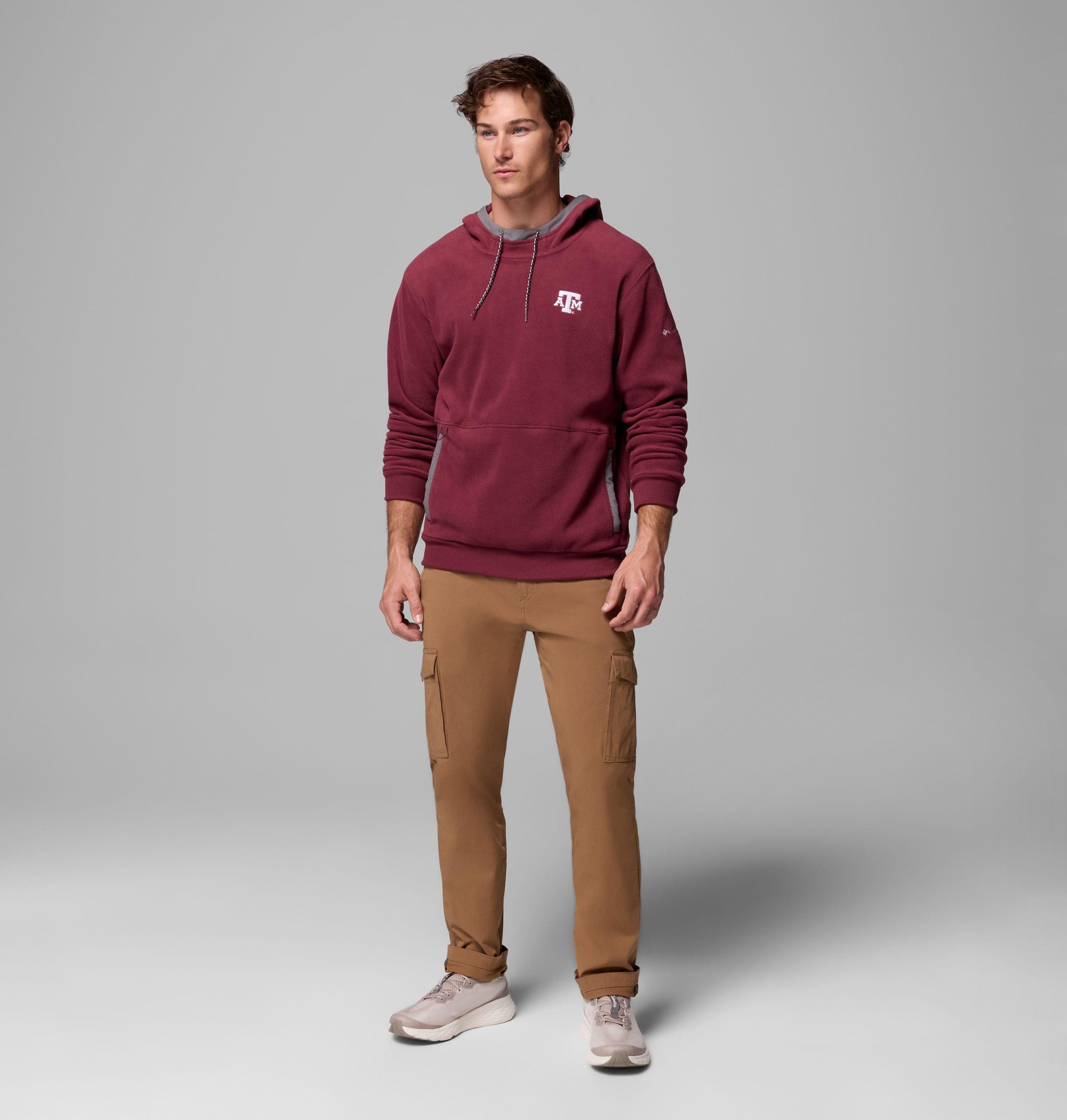 miesten collegiate flanker -fleecehuppari - texas am