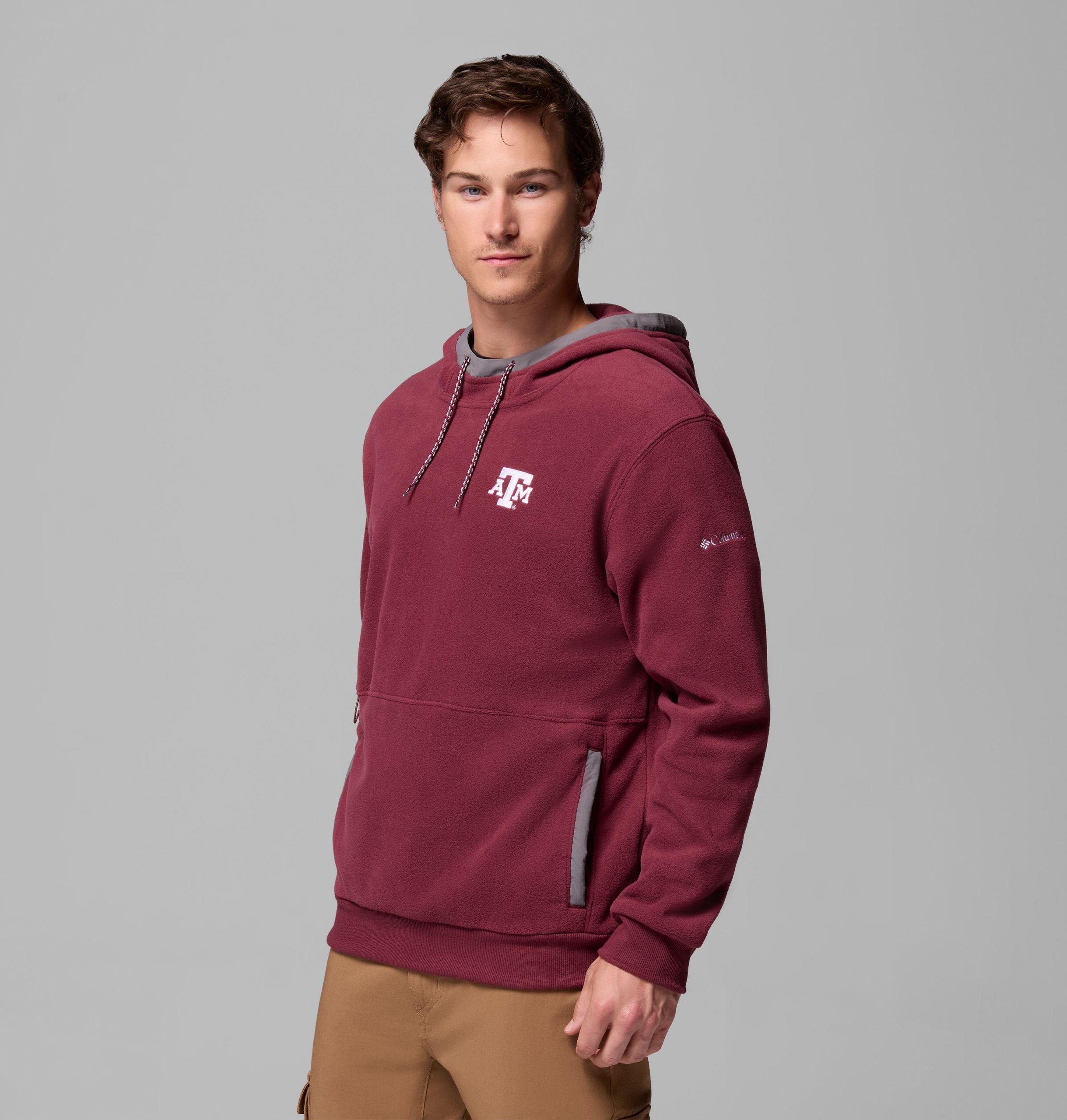 miesten collegiate flanker -fleecehuppari - texas am