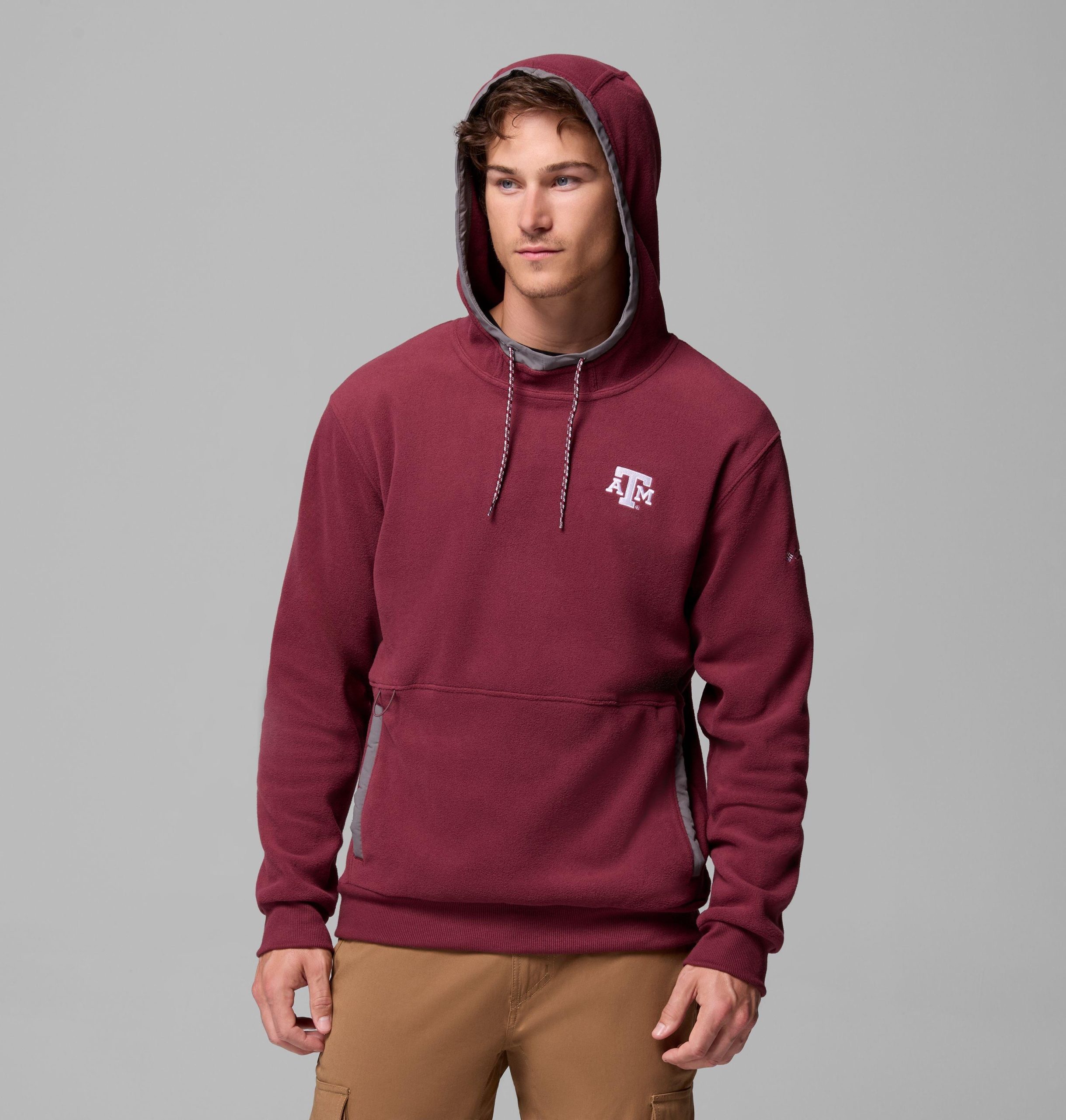miesten collegiate flanker -fleecehuppari - texas am