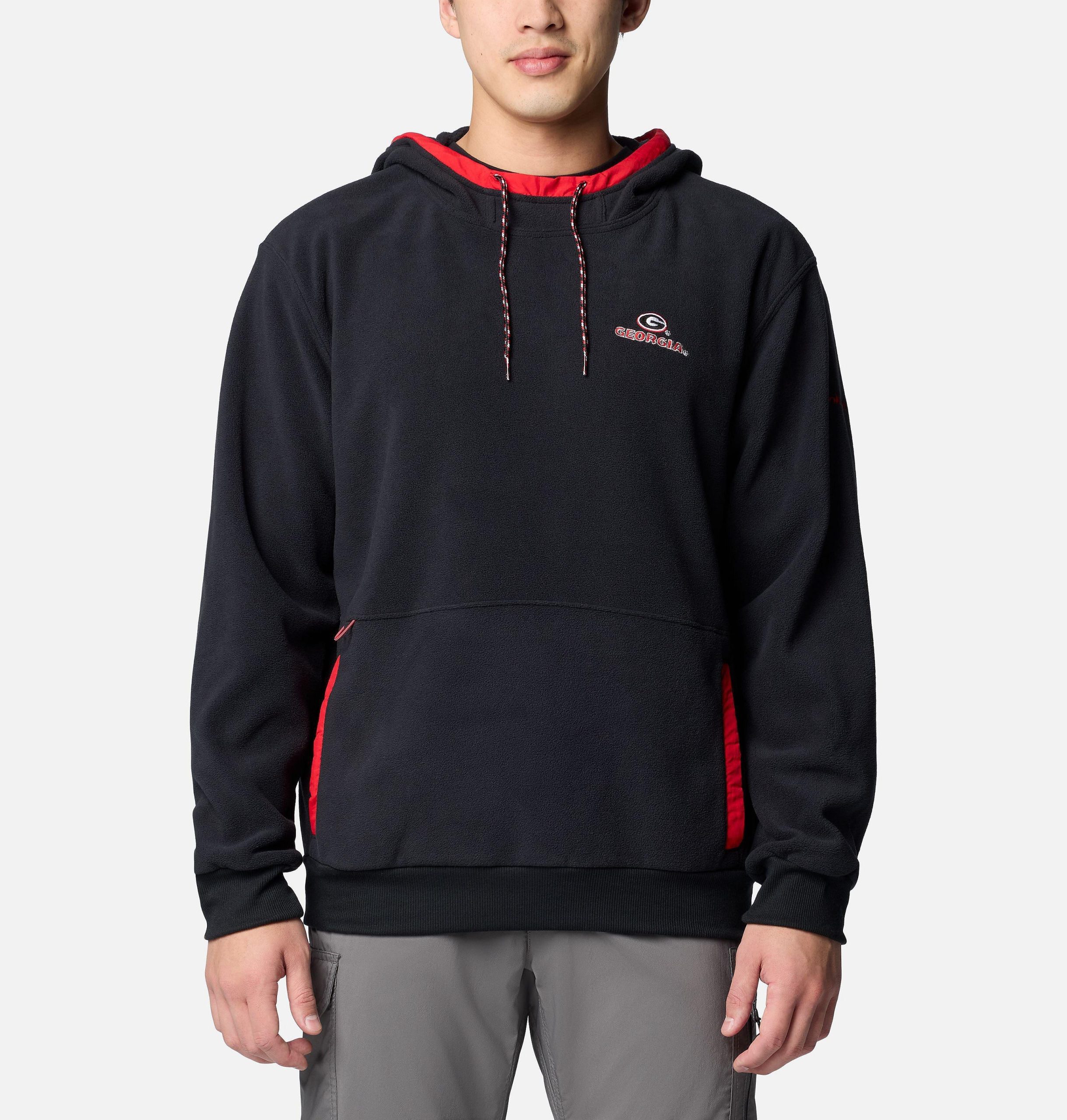 miesten collegiate flanker fleece -huppari - georgia