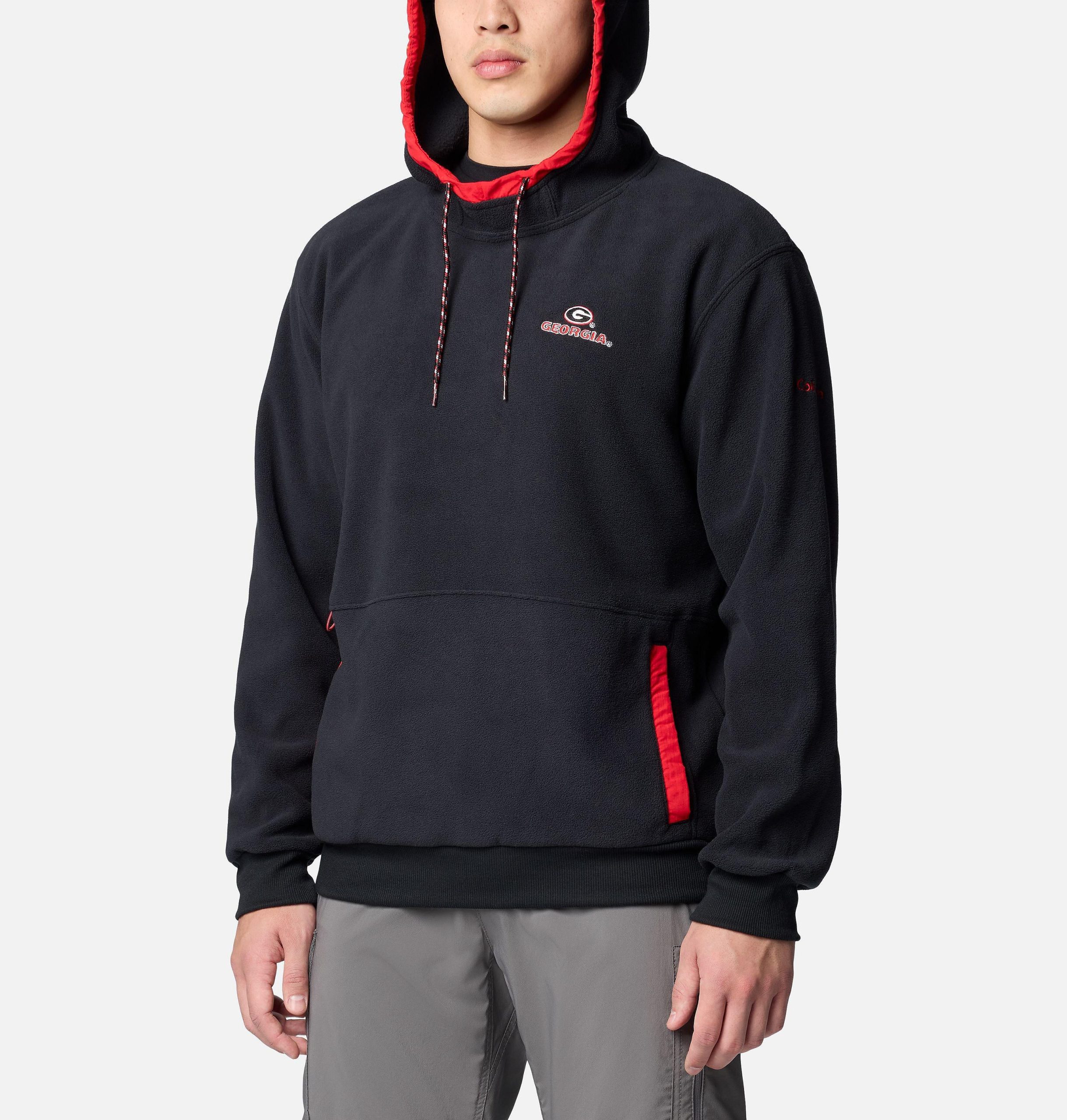 miesten collegiate flanker fleece -huppari - georgia