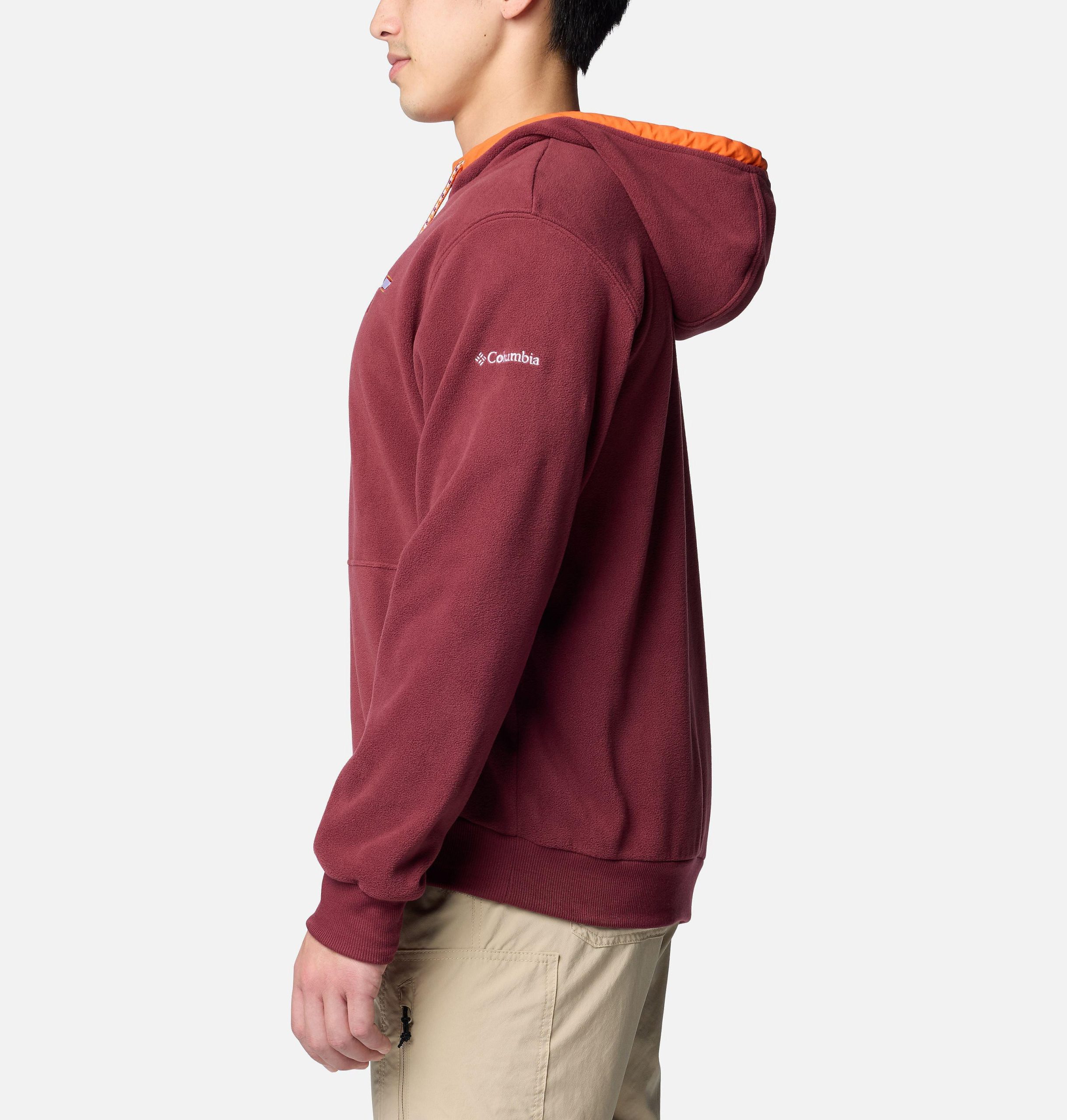 miesten collegiate flanker fleece -huppari - virginia tech