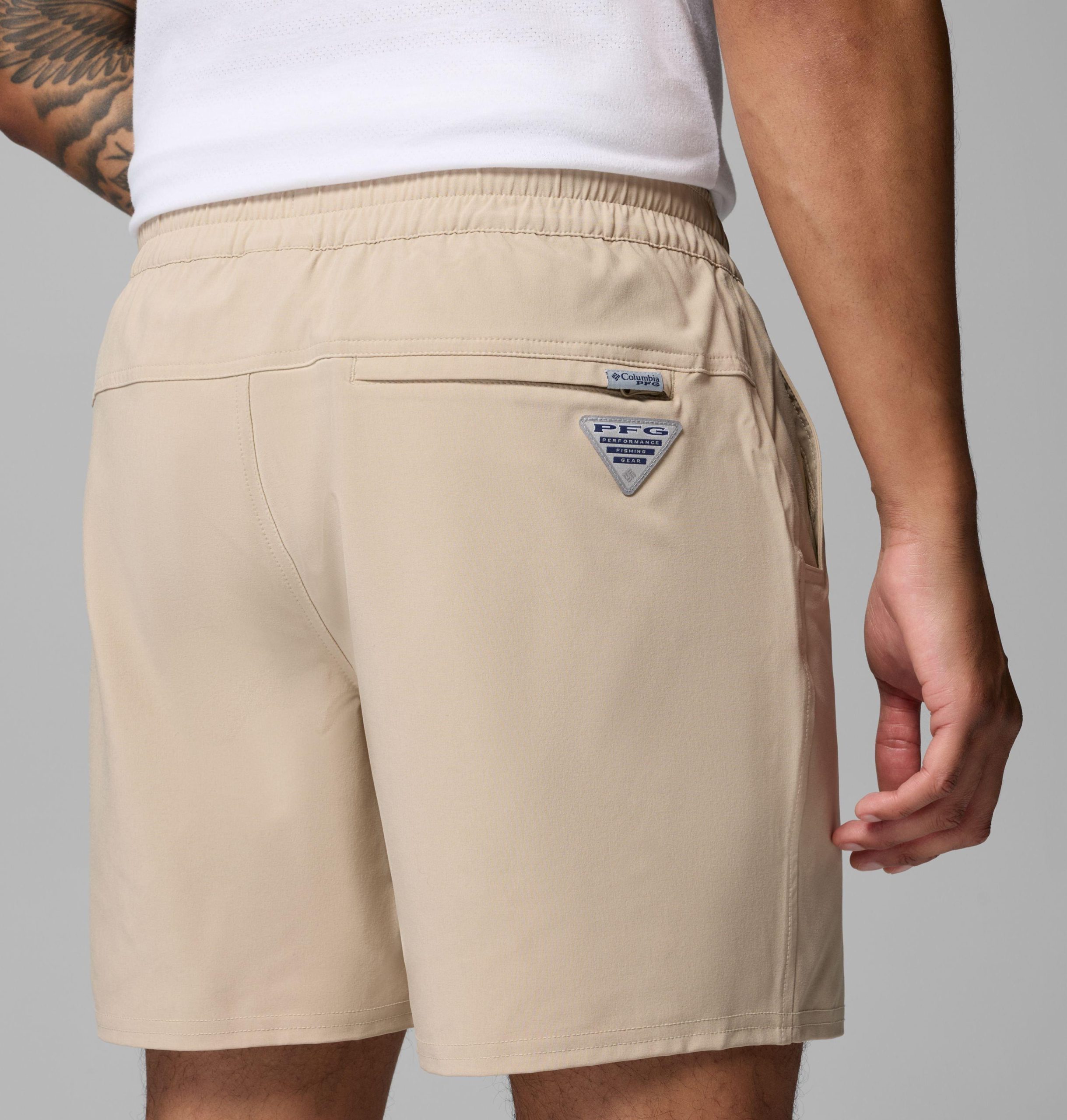 miesten collegiate pfg terminal roamer stretch -shortsit - texas