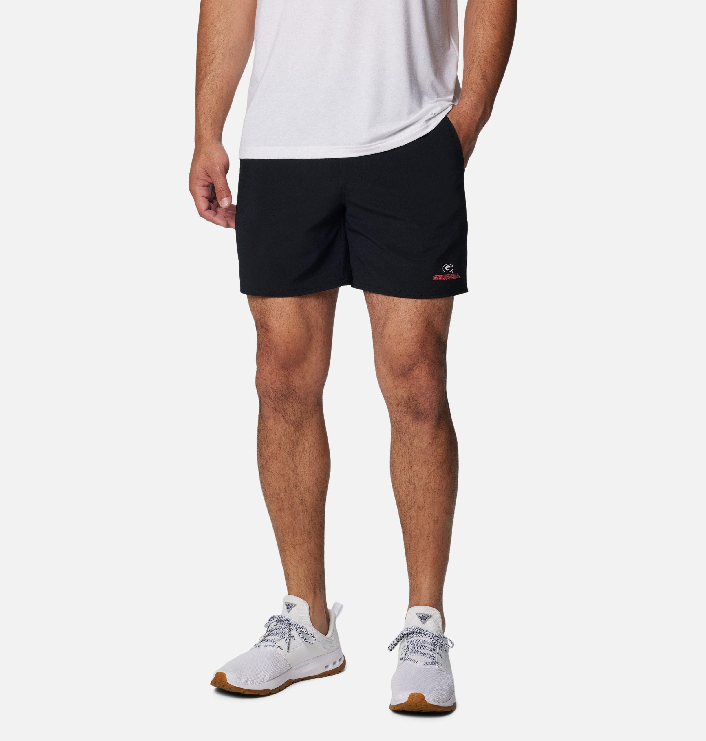 miesten collegiate pfg terminal roamer stretch -shortsit - georgia