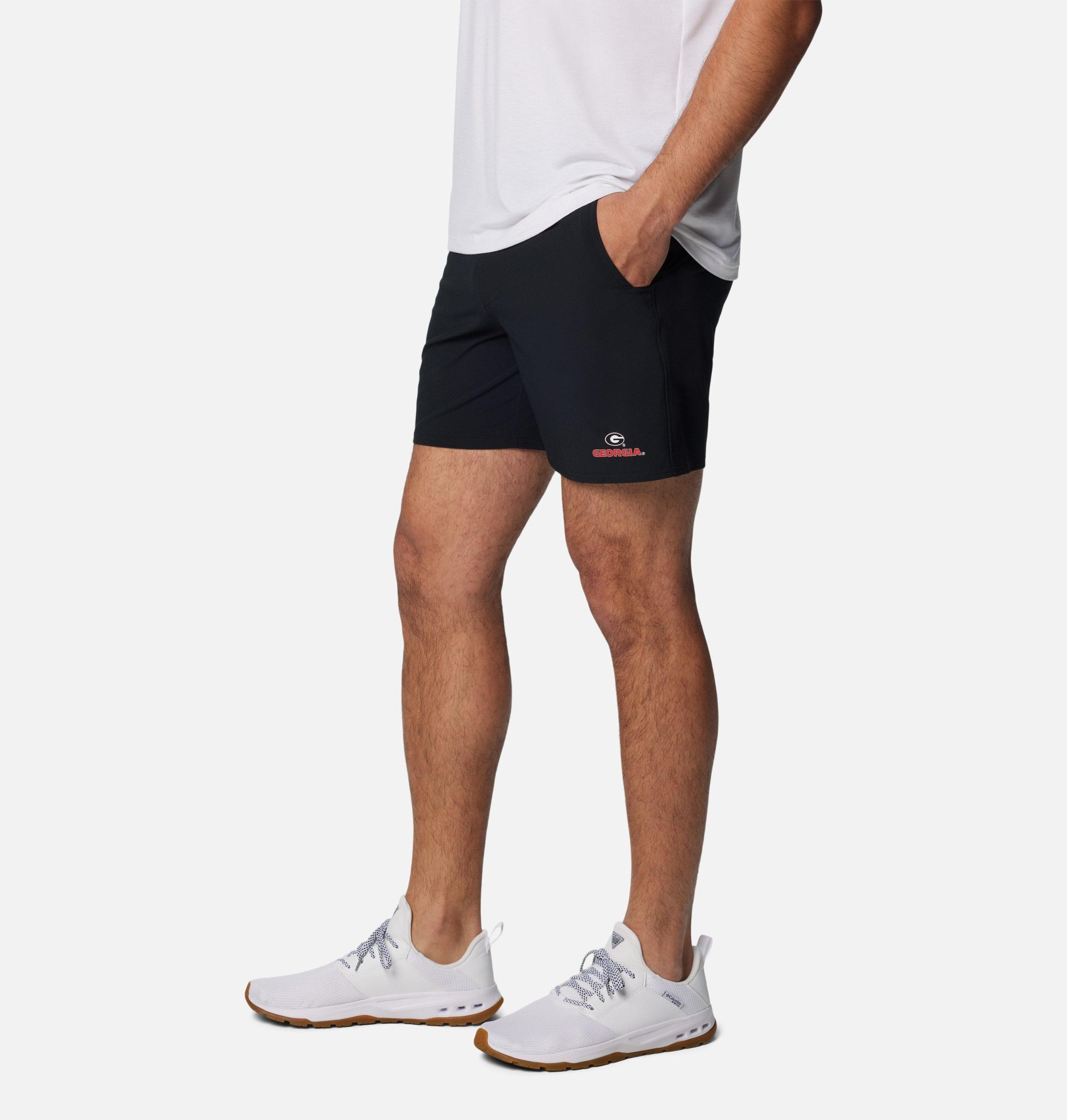 miesten collegiate pfg terminal roamer stretch -shortsit - georgia