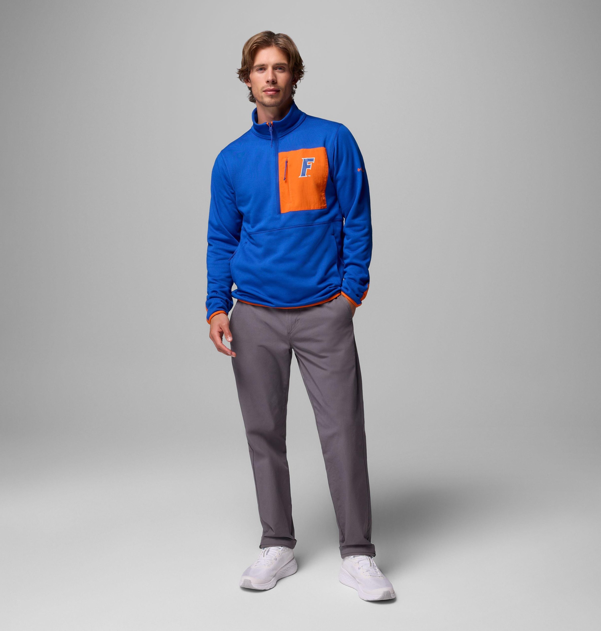 miesten collegiate columbia hike half zip -takki - florida