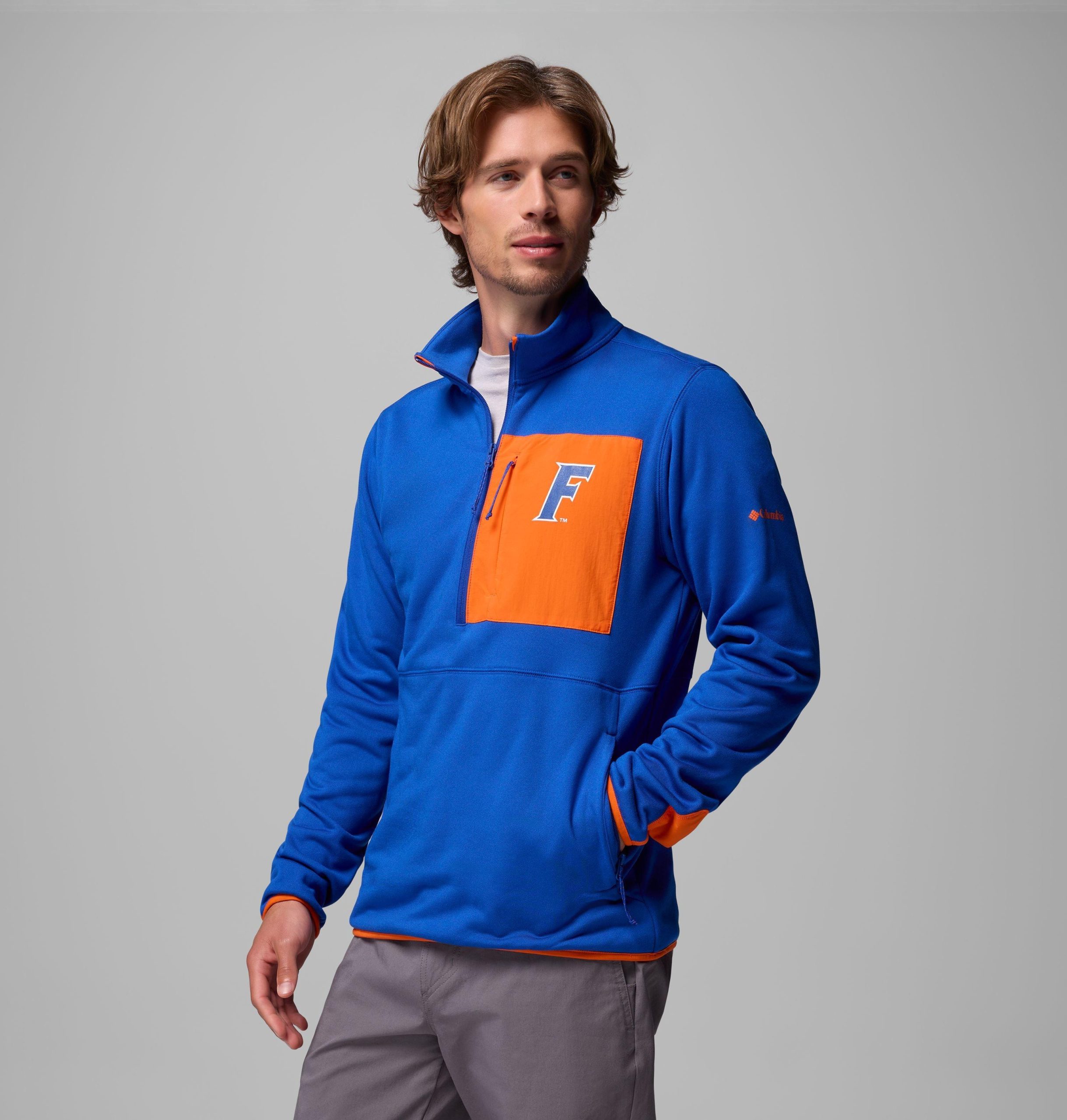 miesten collegiate columbia hike half zip -takki - florida