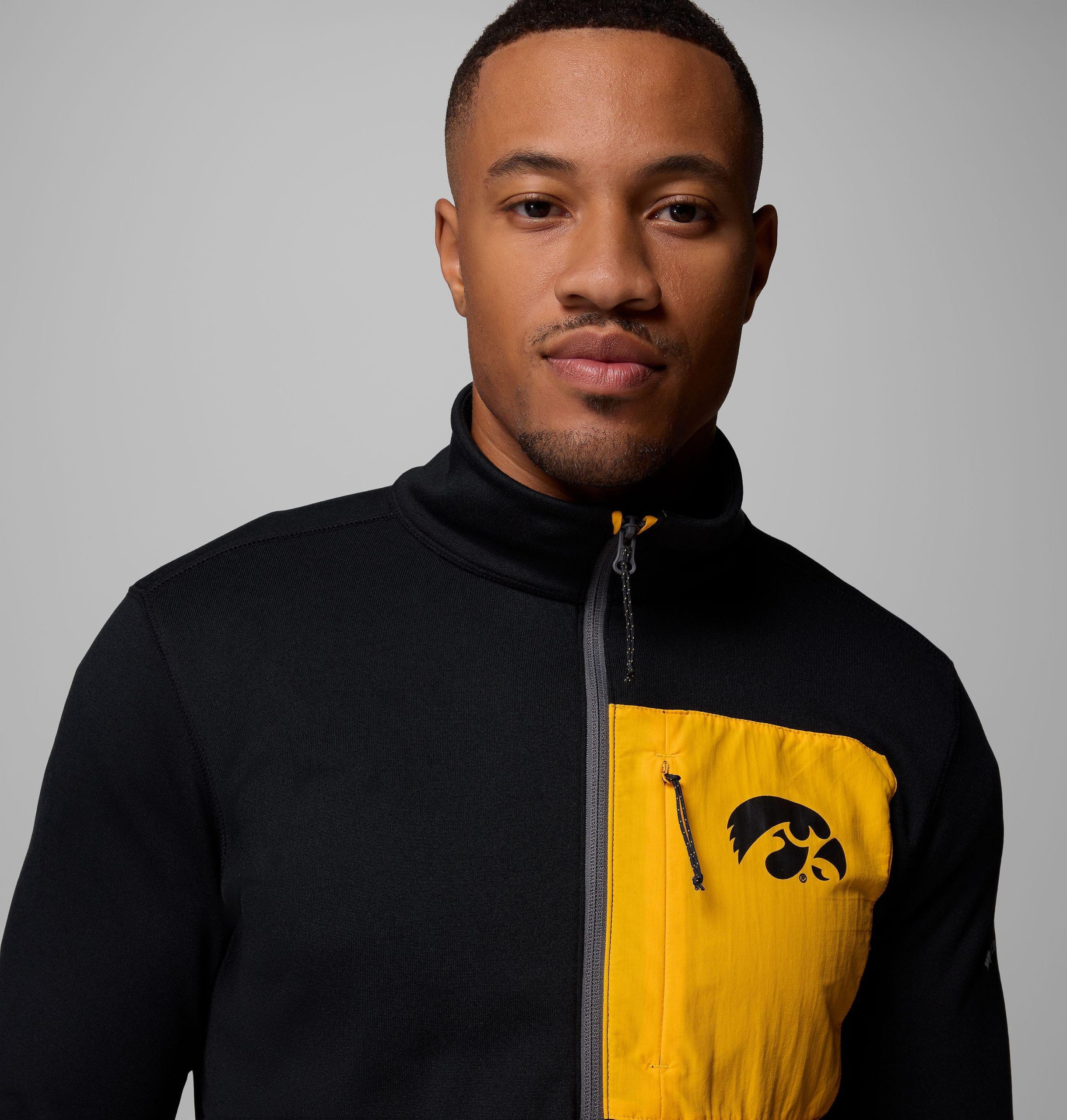 miesten collegiate columbia hike half zip -takki - iowa