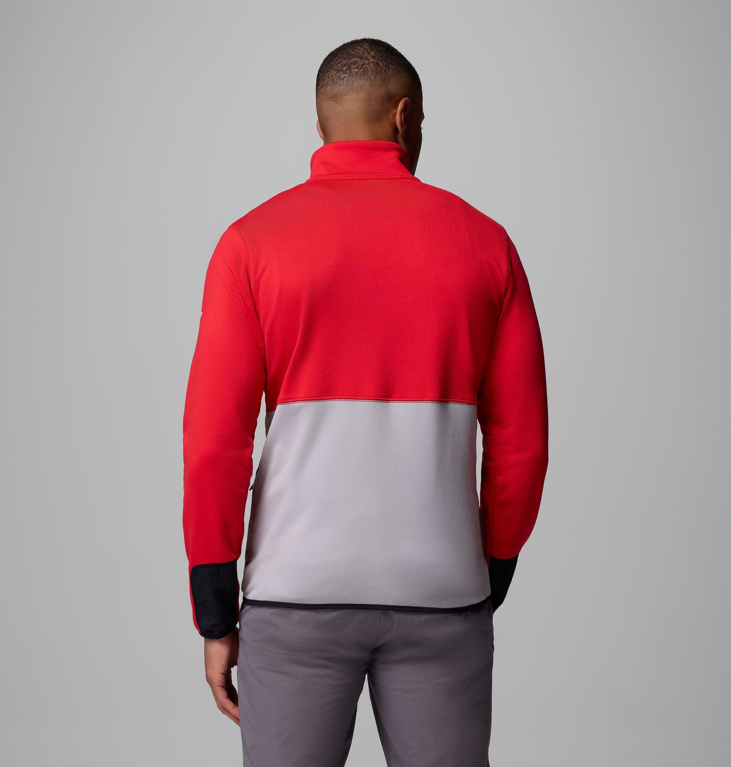 miesten collegiate columbia hike half zip -takki - nebraska