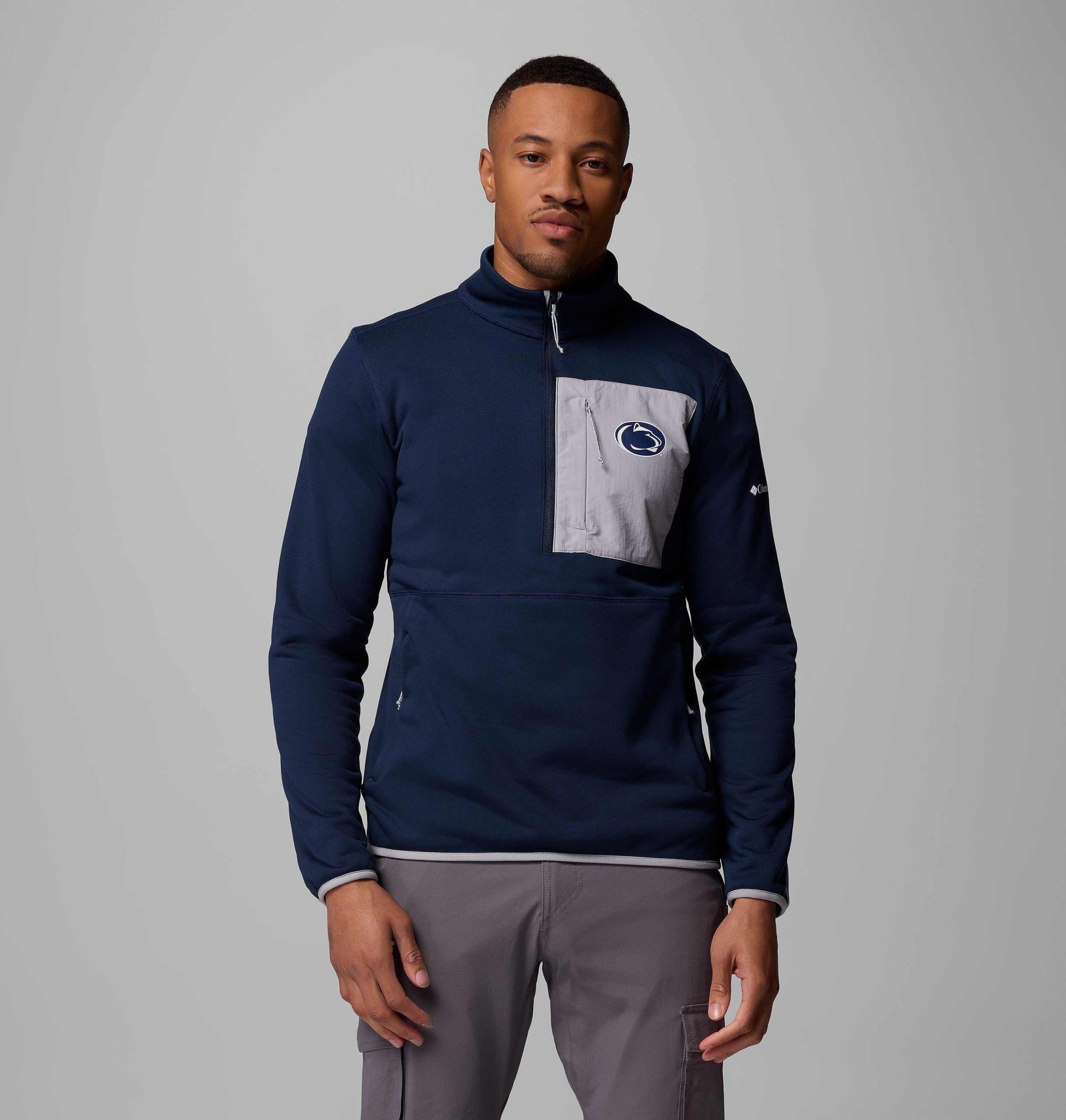 miesten collegiate columbia hike half zip -takki - penn state