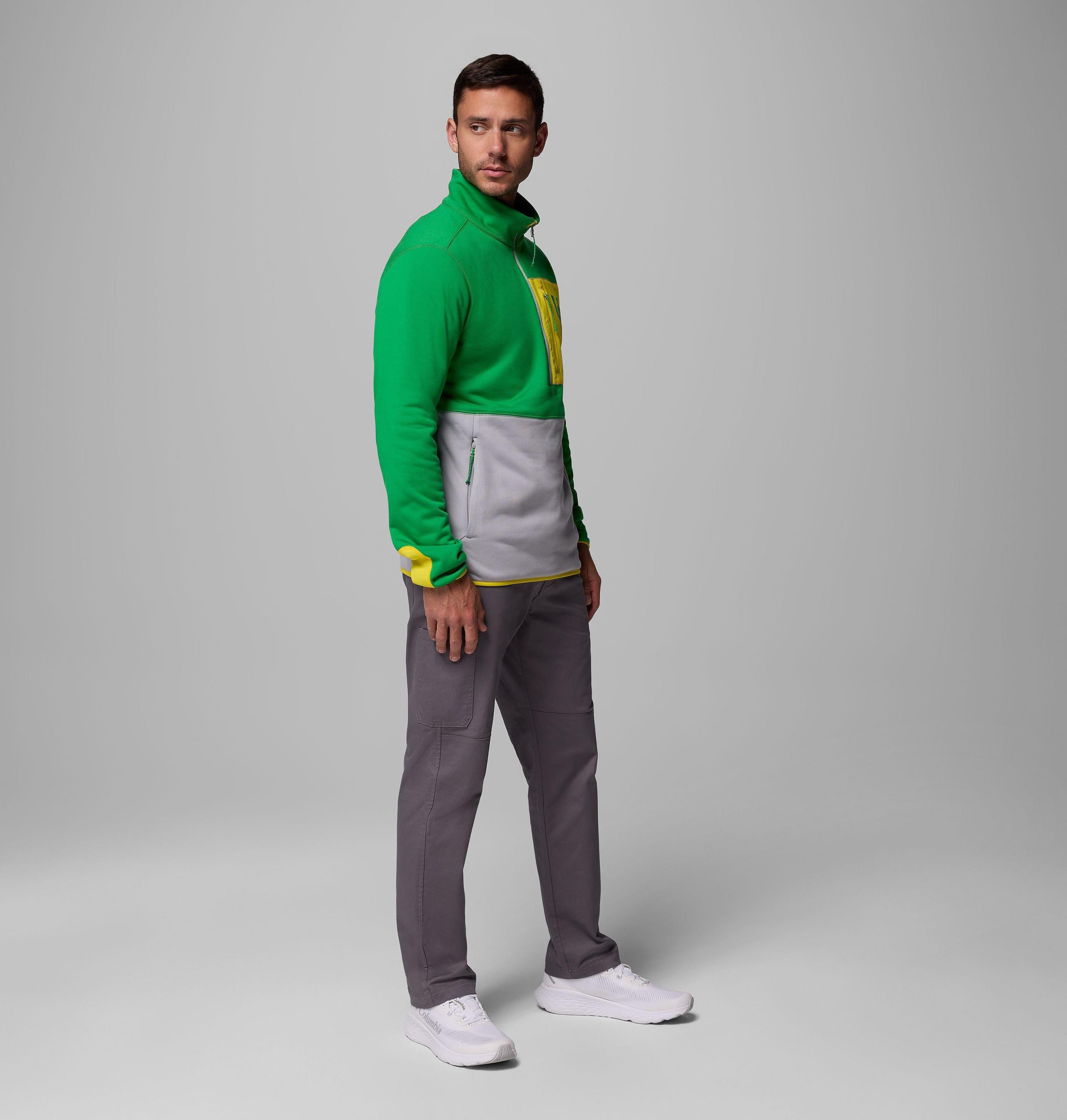 miesten collegiate columbia hike half zip -takki