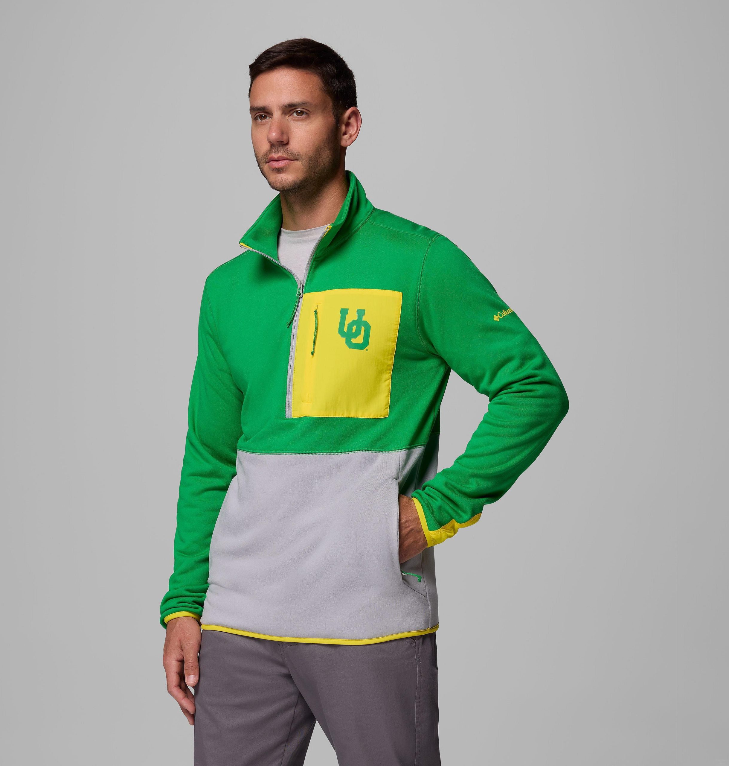 miesten collegiate columbia hike half zip -takki