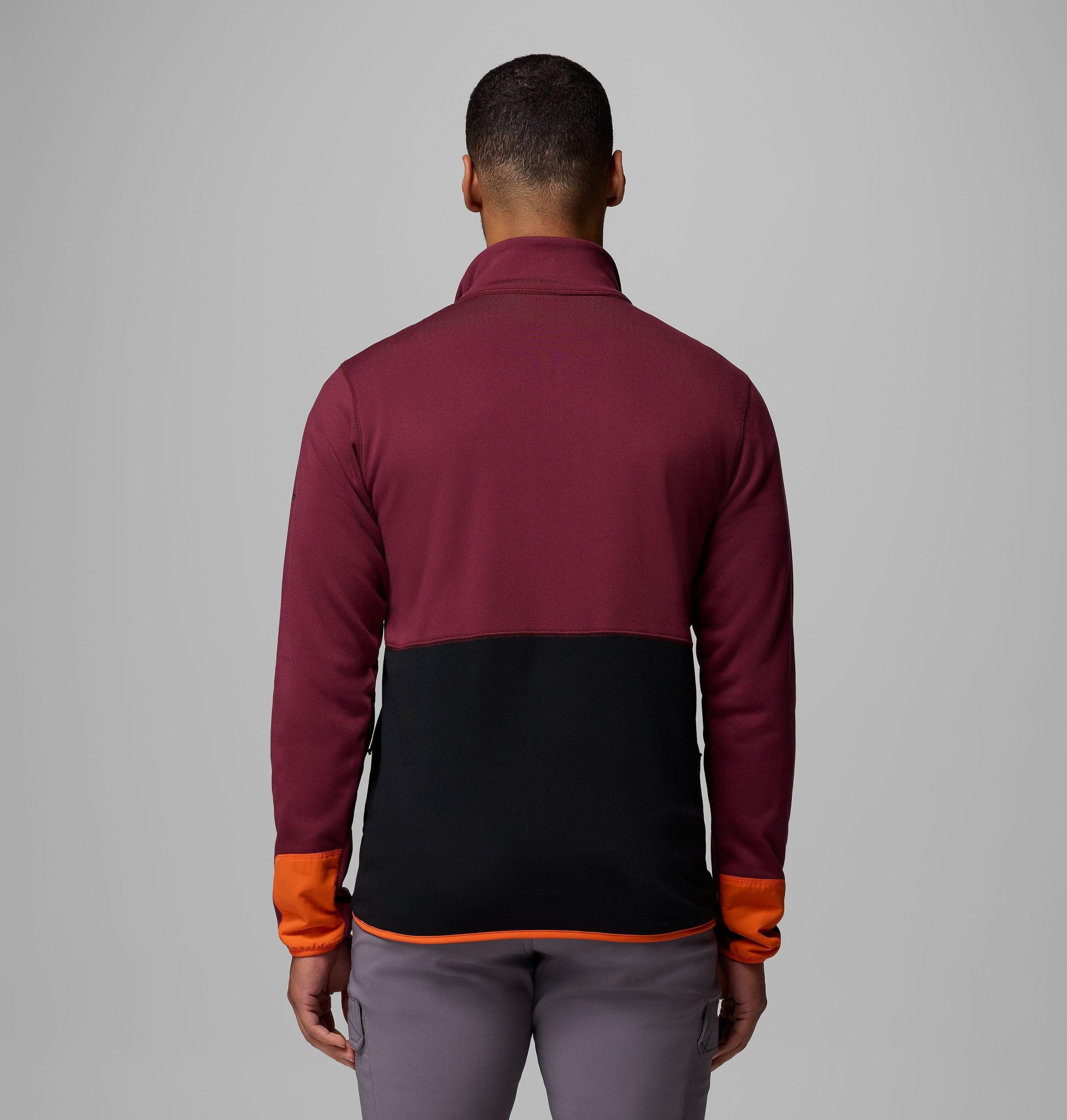 miesten collegiate columbia hike half zip -takki - virginia tech