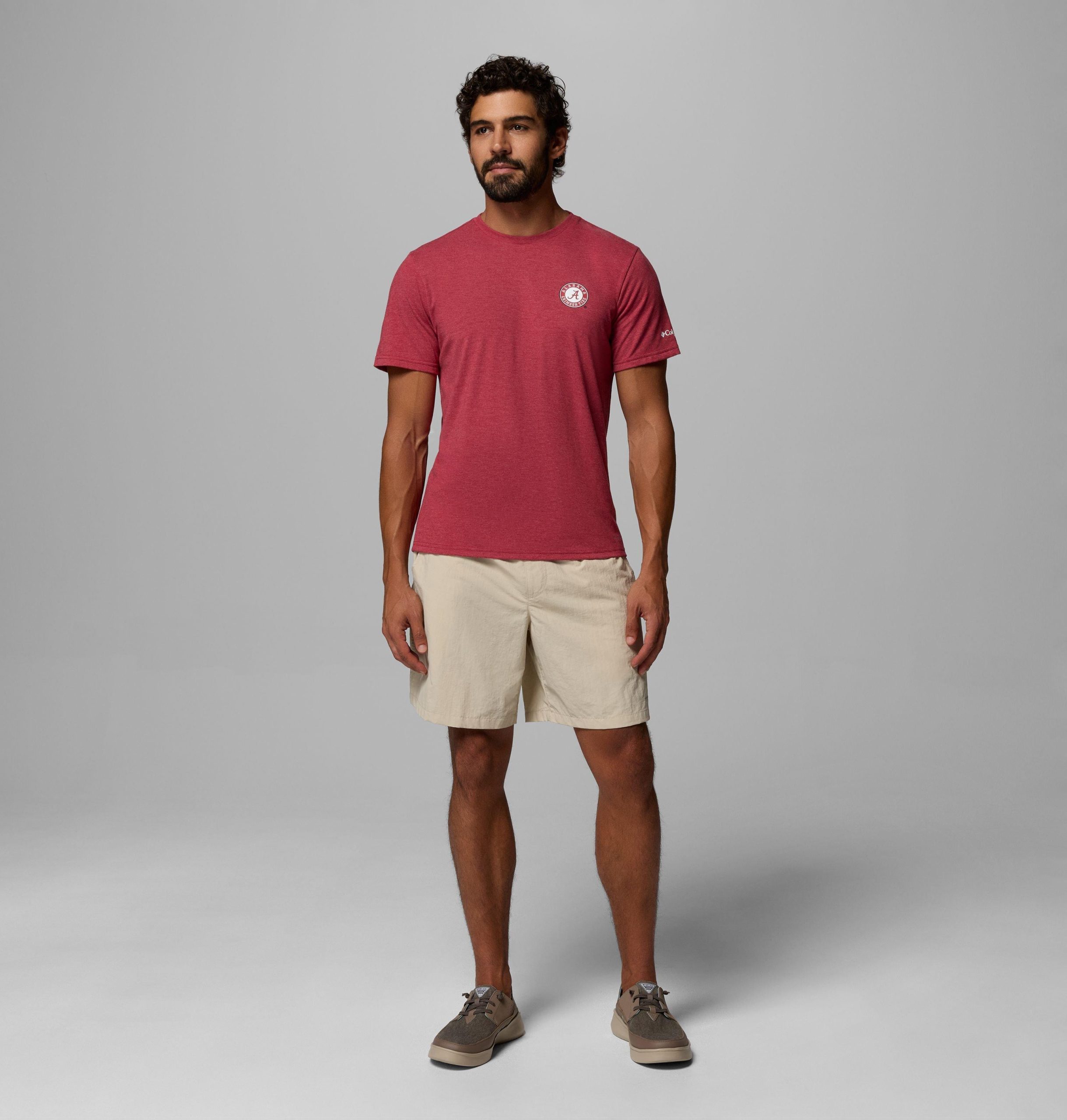 miesten collegiate pfg -lyhythihainen paita - alabama